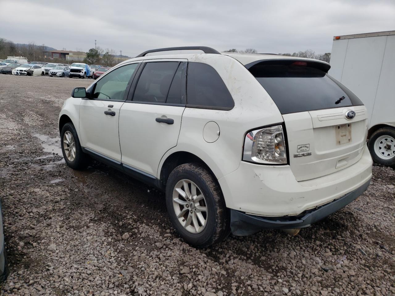 2013 Ford Edge Se White vin: 2FMDK3GC6DBA89067