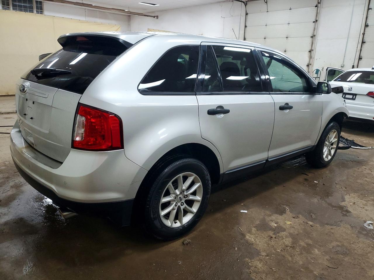 2013 Ford Edge Se Silver vin: 2FMDK3GC6DBB43743