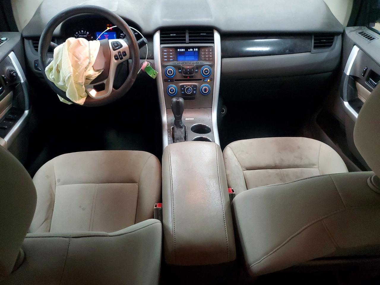 2013 Ford Edge Se Silver vin: 2FMDK3GC6DBB43743