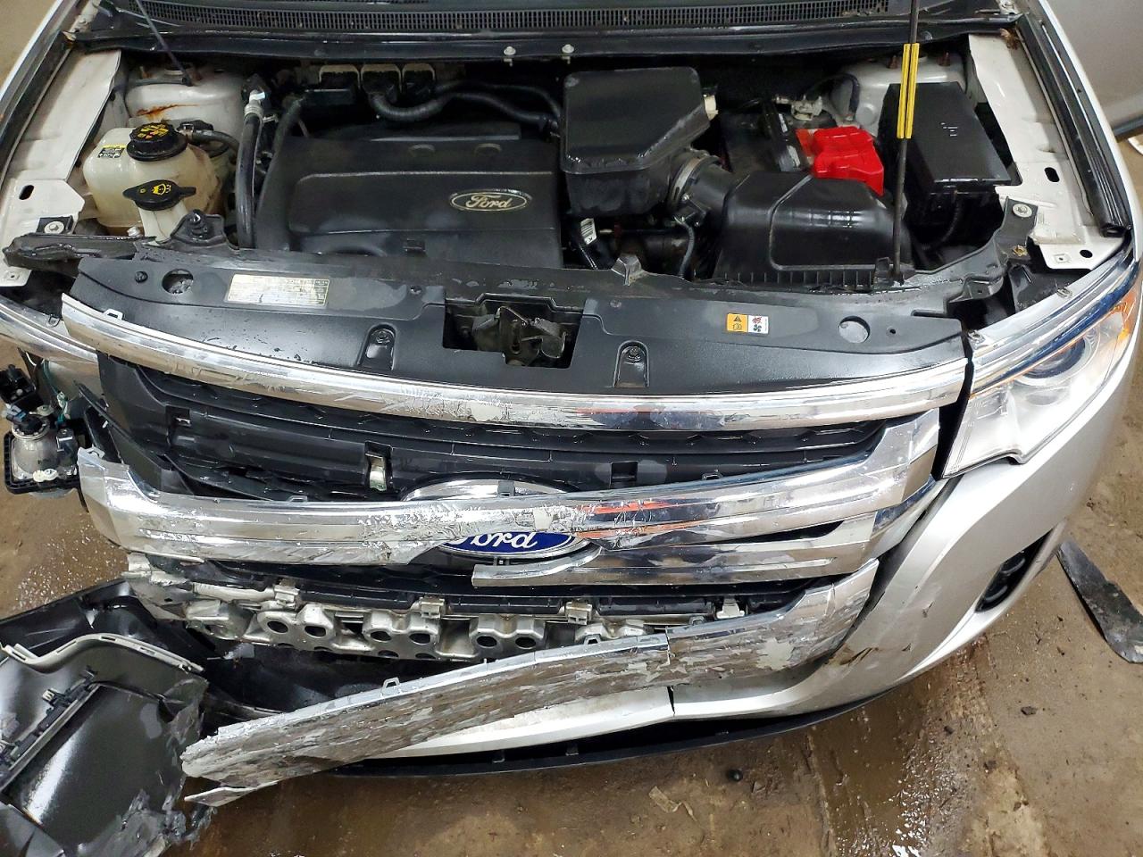 2013 Ford Edge Se Silver vin: 2FMDK3GC6DBB43743