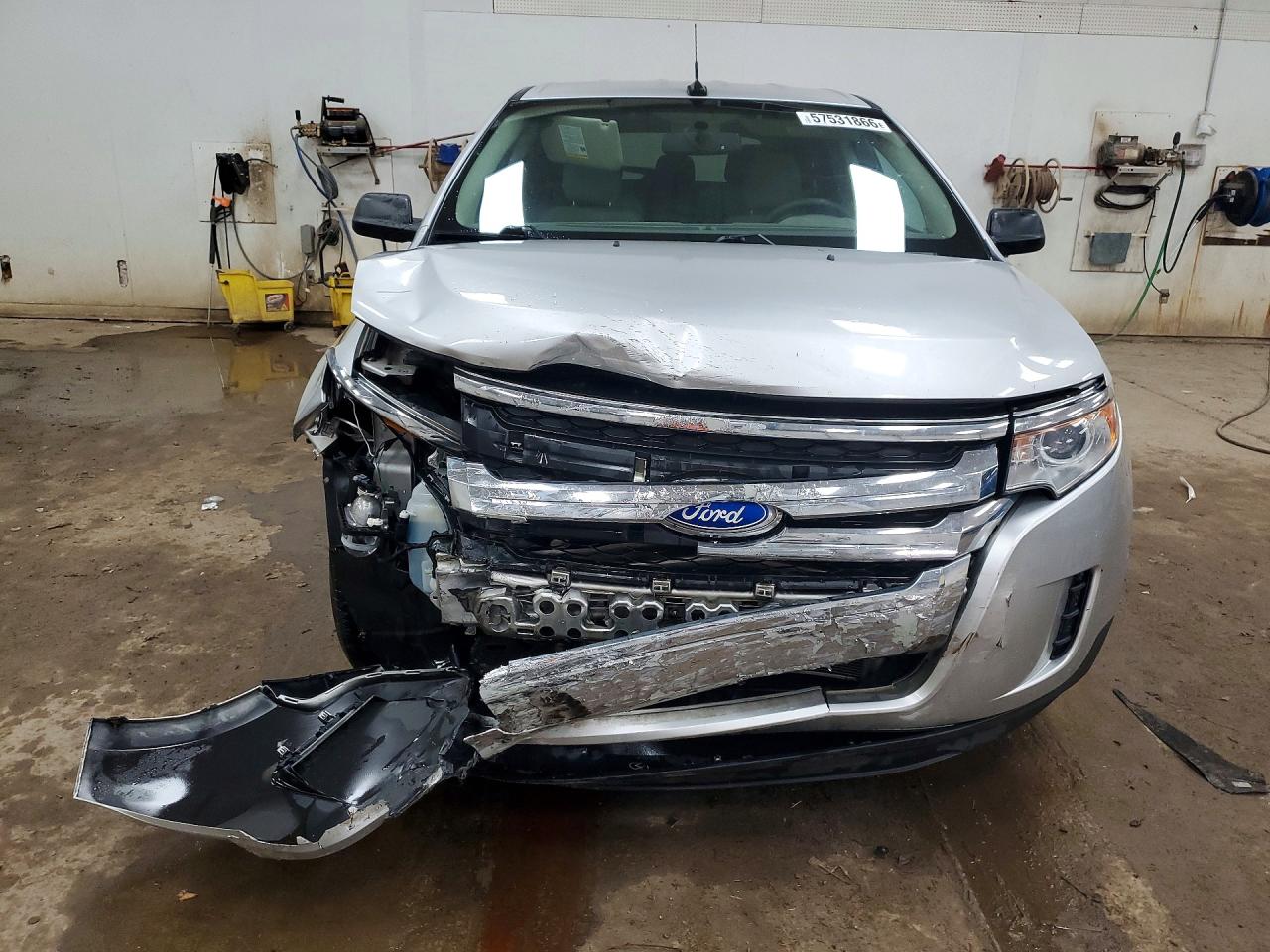2013 Ford Edge Se Silver vin: 2FMDK3GC6DBB43743