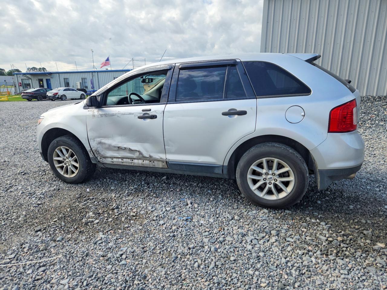 2013 Ford Edge Se Серебряный vin: 2FMDK3GC6DBB56170