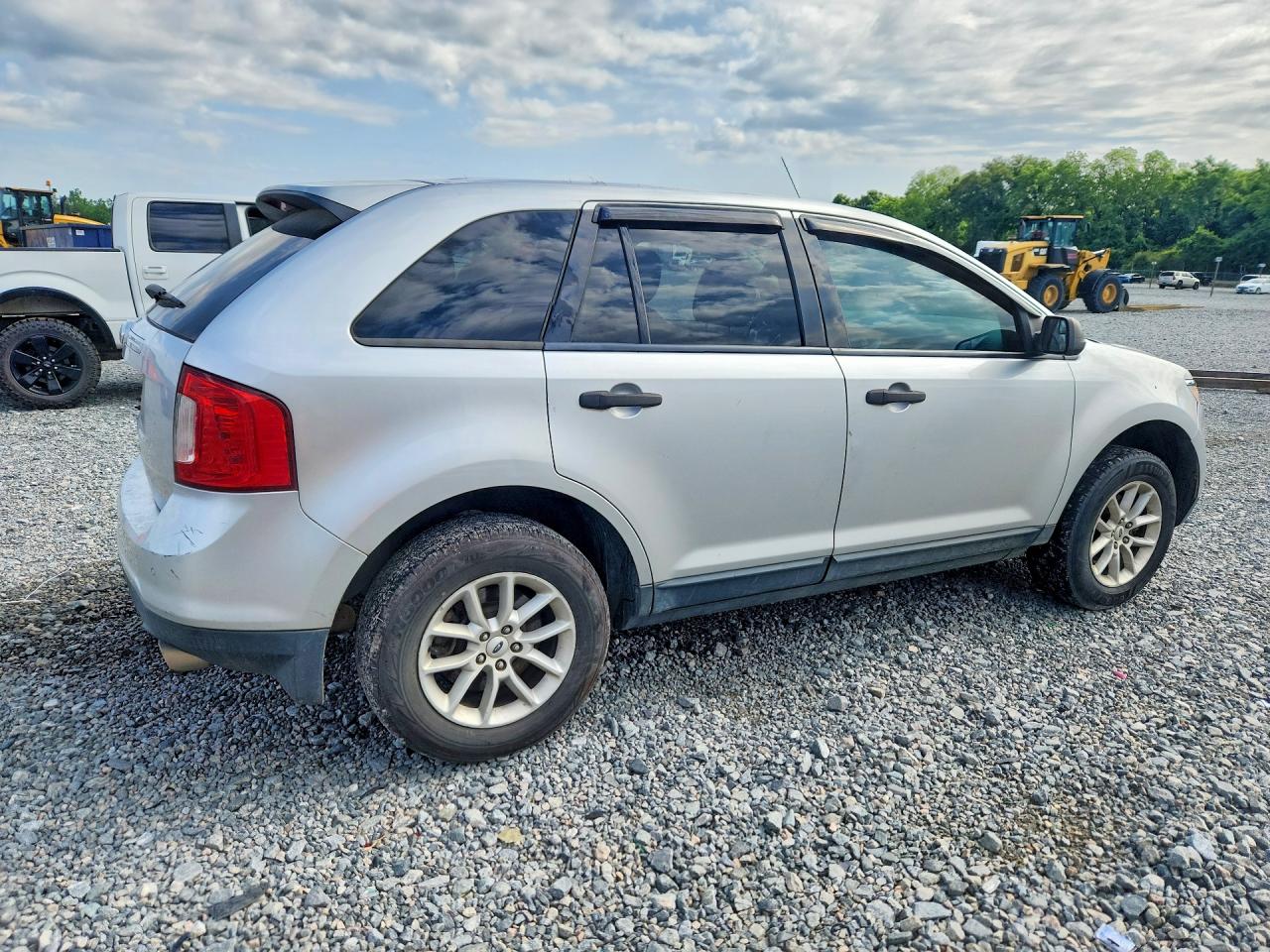2013 Ford Edge Se Серебряный vin: 2FMDK3GC6DBB56170