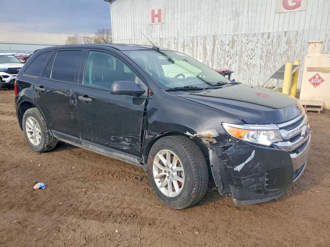 2013 Ford Edge Se Black vin: 2FMDK3GC6DBB57688