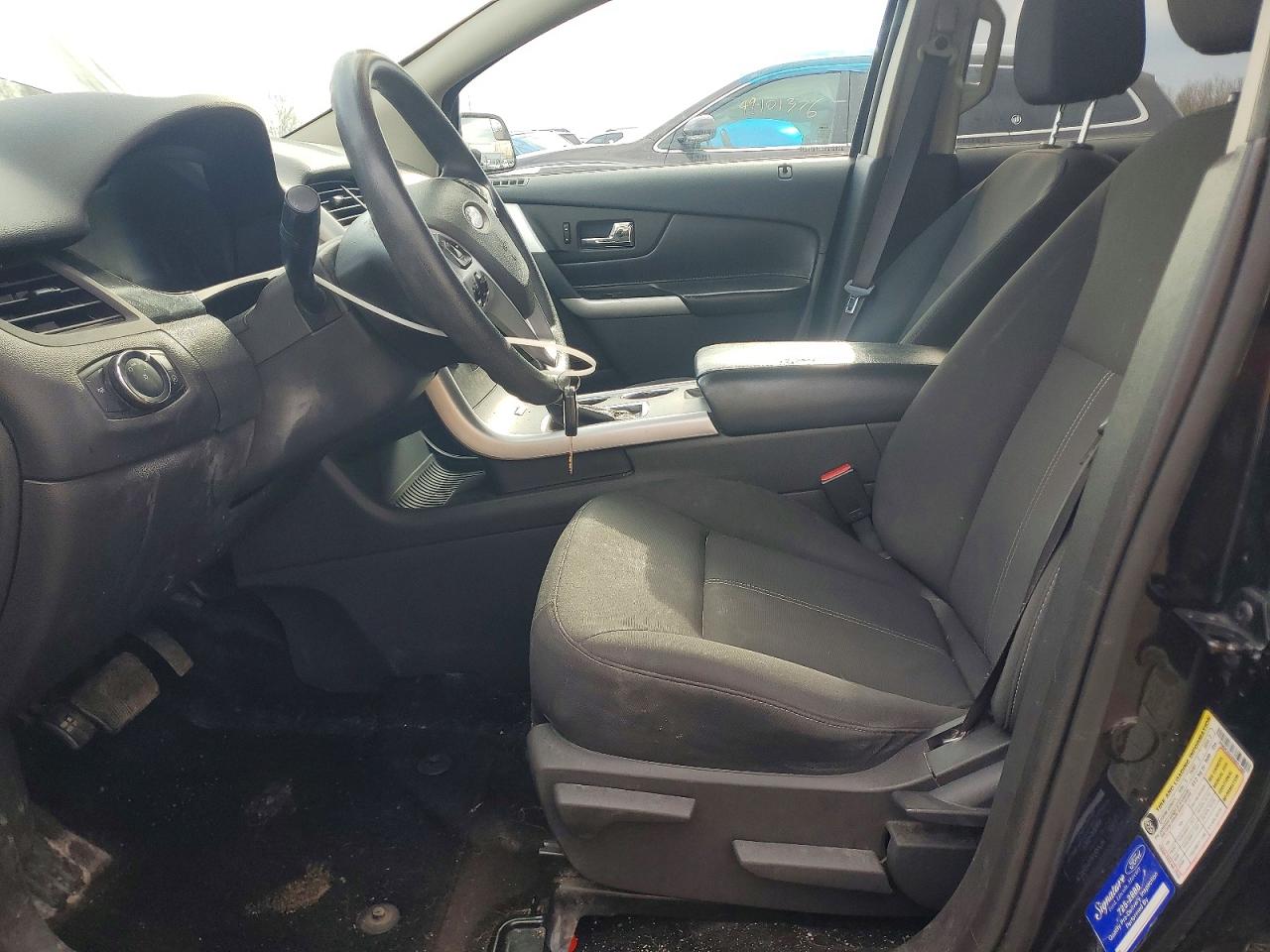 2013 Ford Edge Se Black vin: 2FMDK3GC6DBB57688