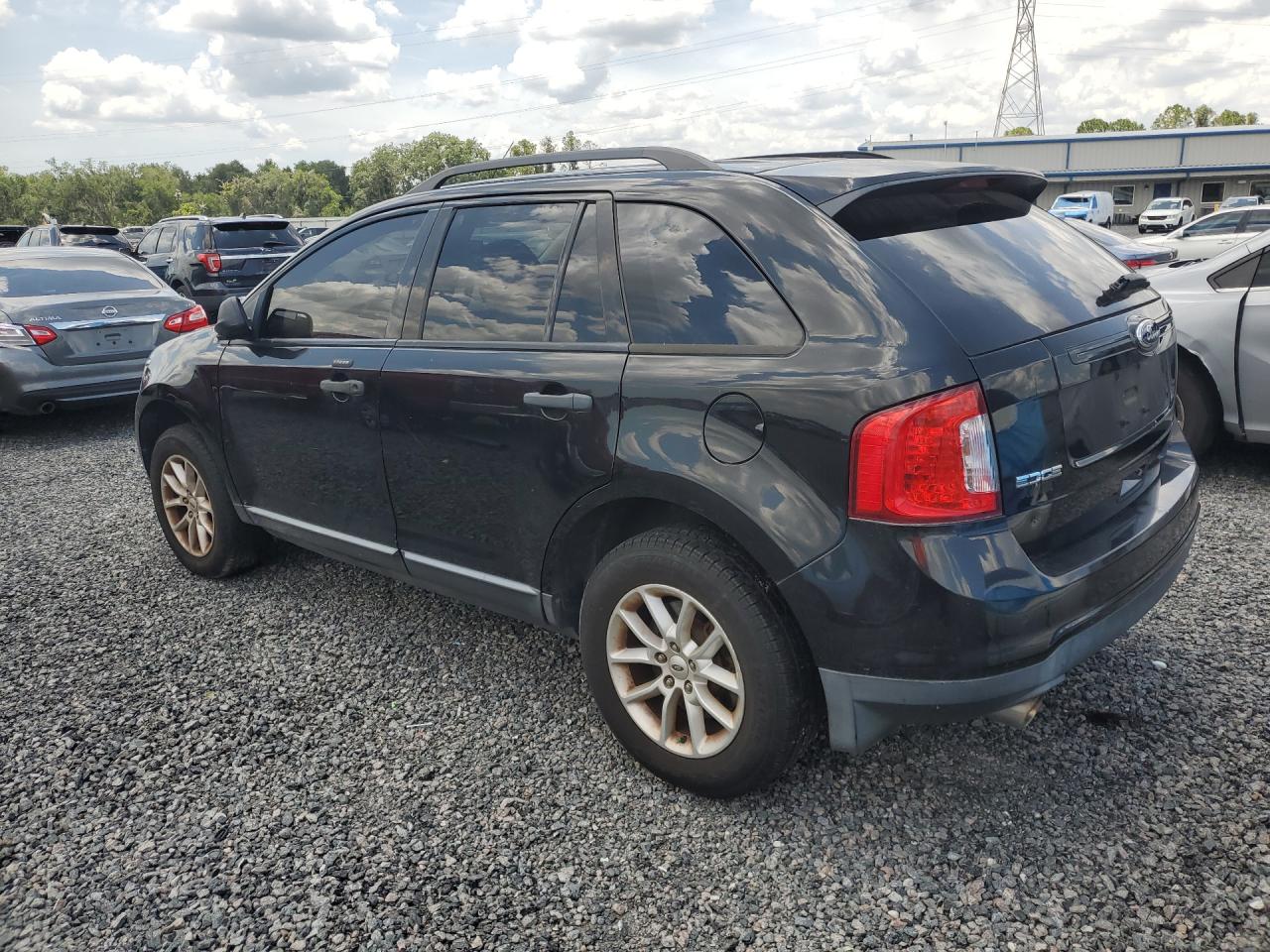 2013 Ford Edge Se Black vin: 2FMDK3GC6DBB78511