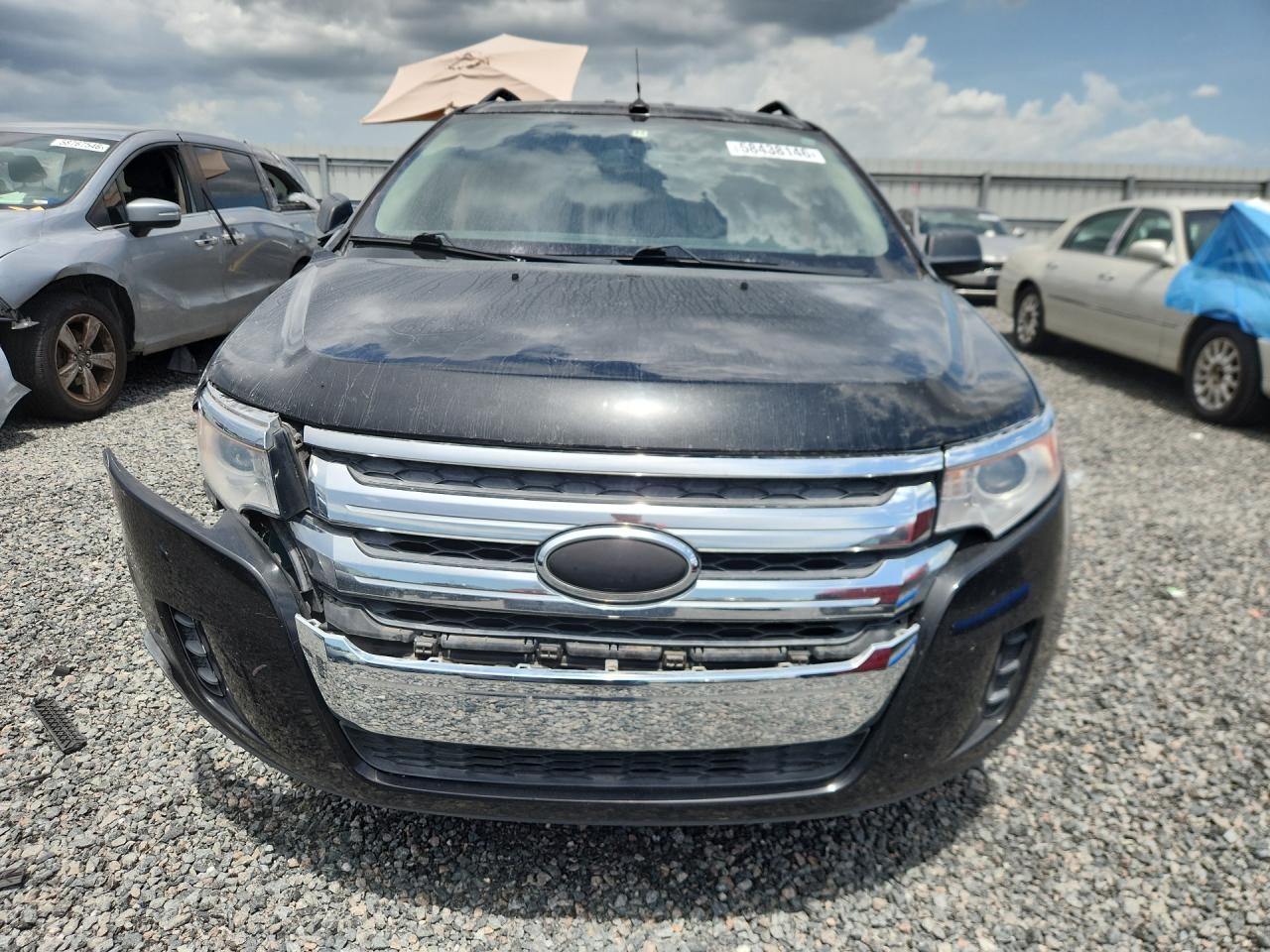 2013 Ford Edge Se Black vin: 2FMDK3GC6DBB78511