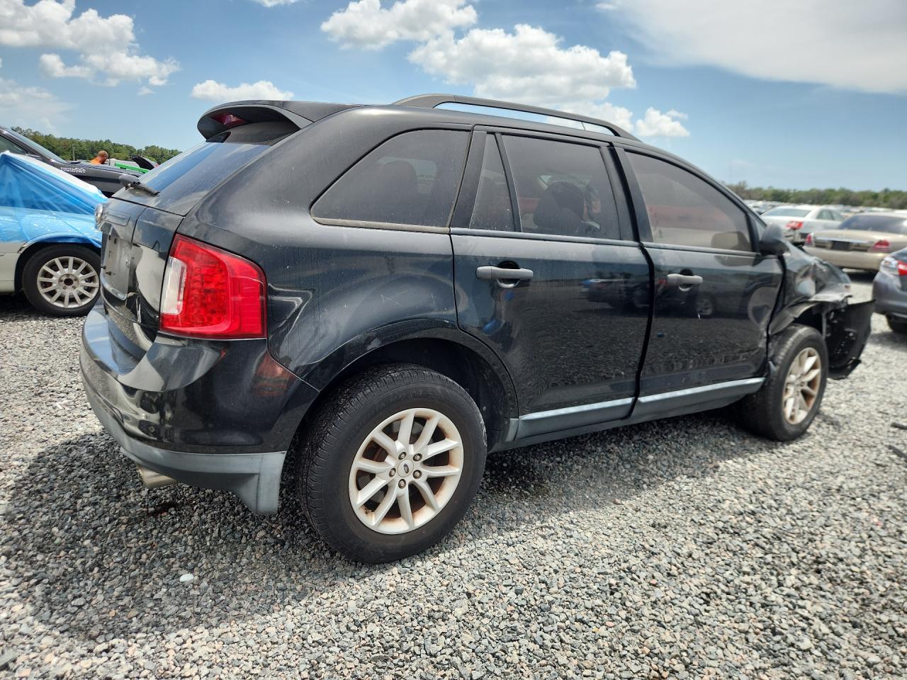 2013 Ford Edge Se Black vin: 2FMDK3GC6DBB78511