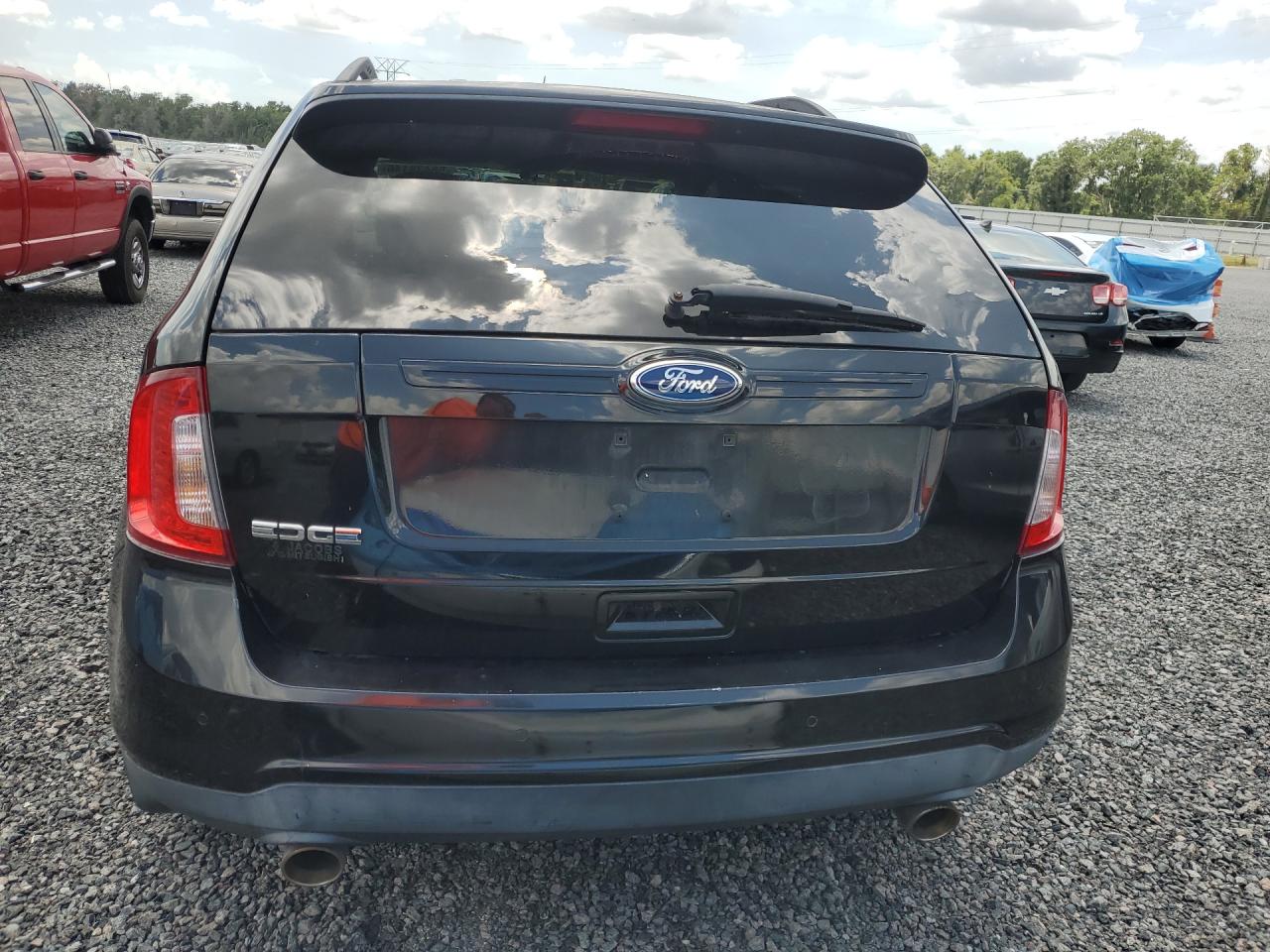 2013 Ford Edge Se Black vin: 2FMDK3GC6DBB78511