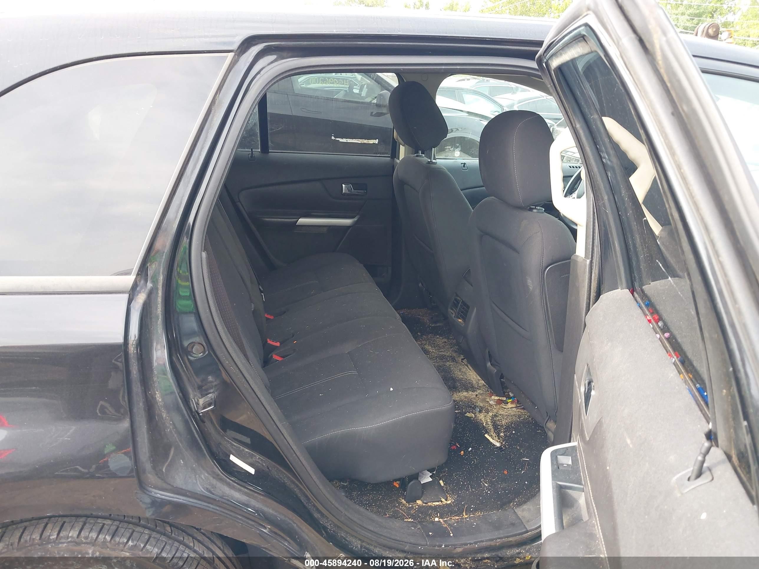 2013 Ford Edge Se Black vin: 2FMDK3GC6DBC73473