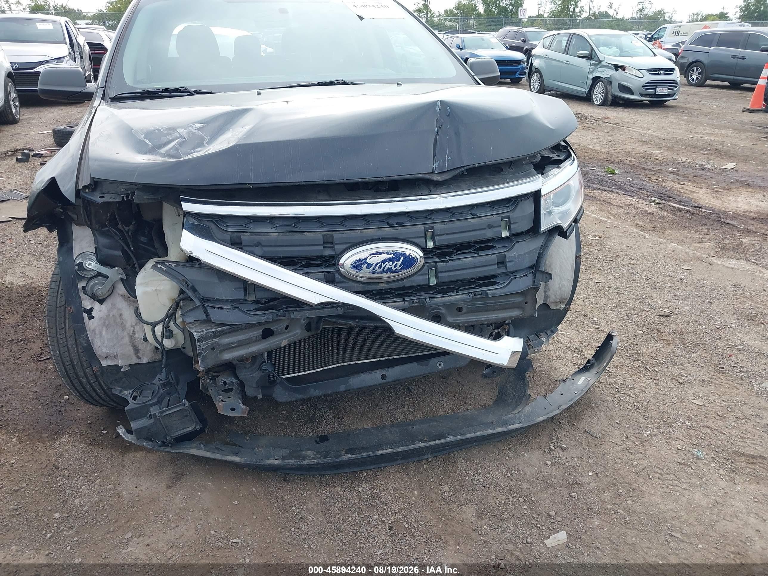 2013 Ford Edge Se Black vin: 2FMDK3GC6DBC73473