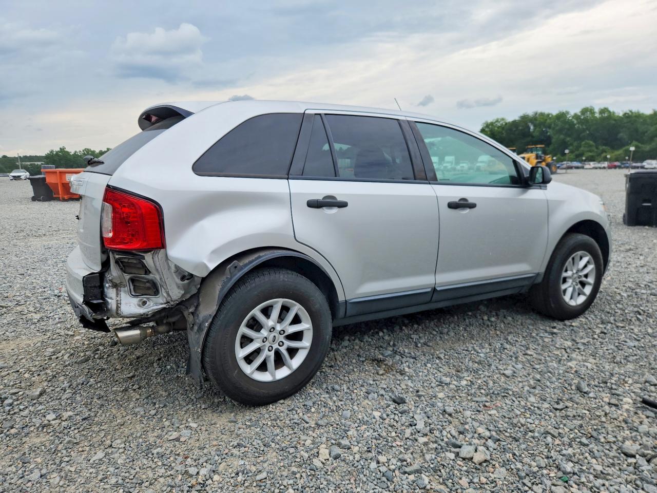 2013 Ford Edge Se Silver vin: 2FMDK3GC6DBC85154