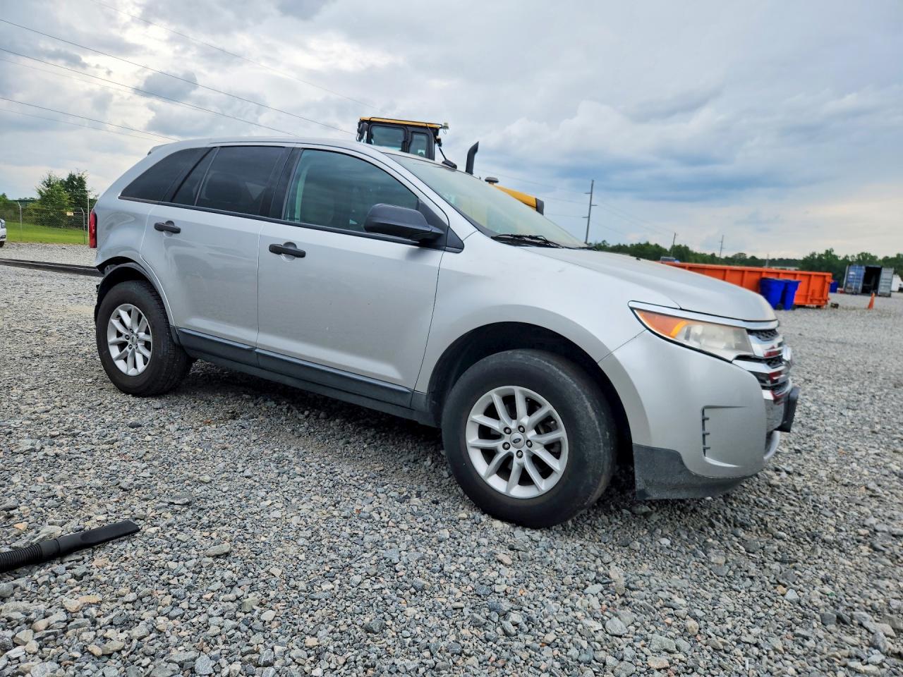 2013 Ford Edge Se Silver vin: 2FMDK3GC6DBC85154