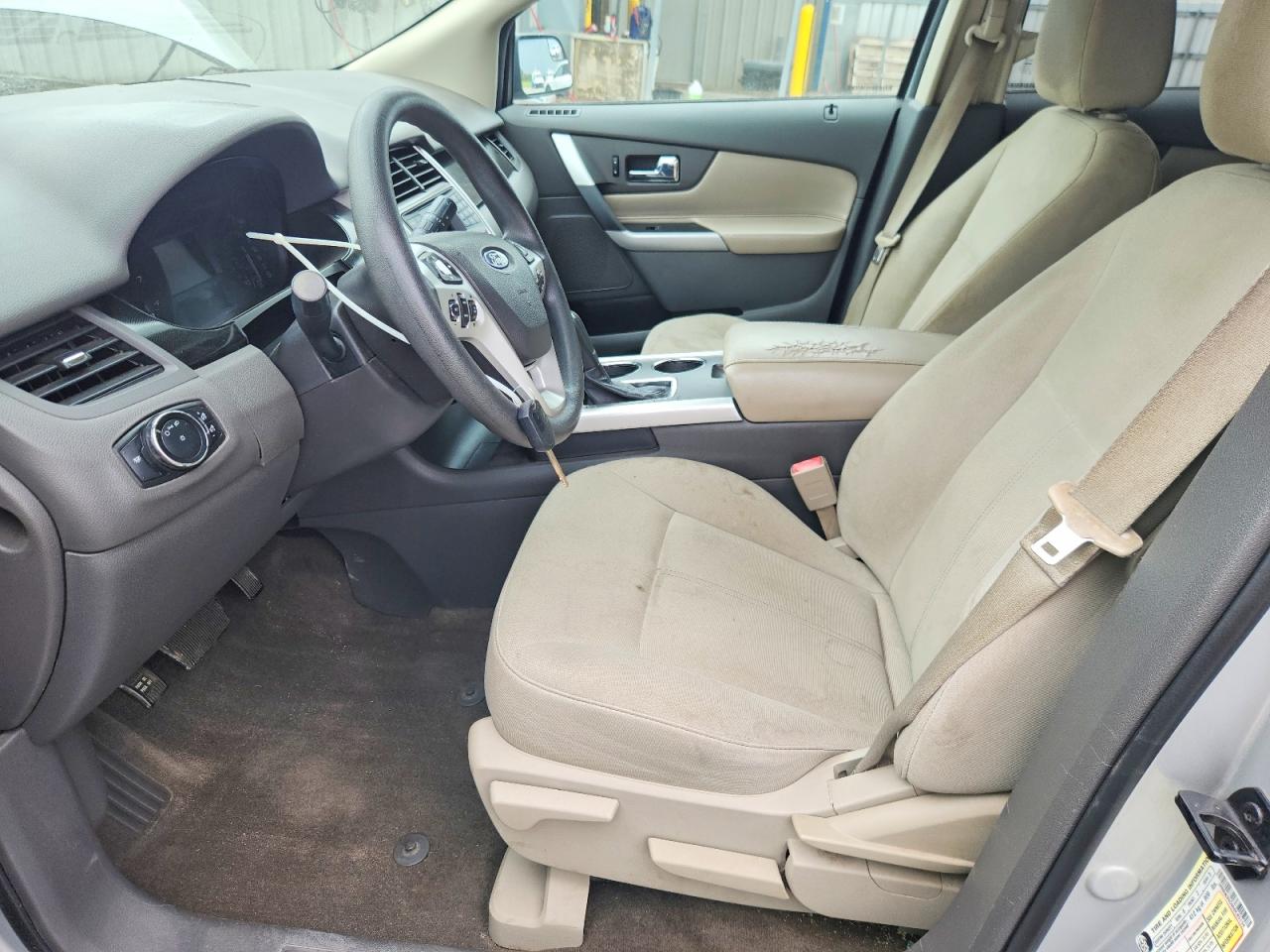 2013 Ford Edge Se Silver vin: 2FMDK3GC6DBC85154