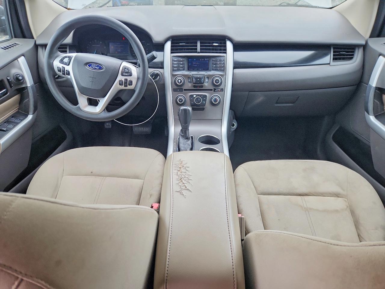 2013 Ford Edge Se Silver vin: 2FMDK3GC6DBC85154