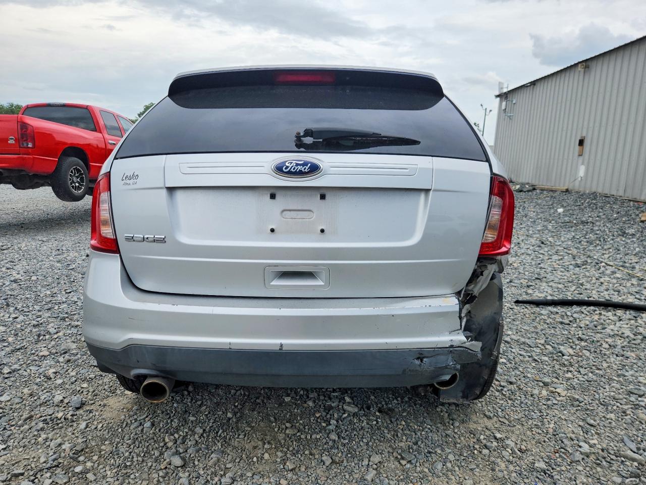 2013 Ford Edge Se Silver vin: 2FMDK3GC6DBC85154