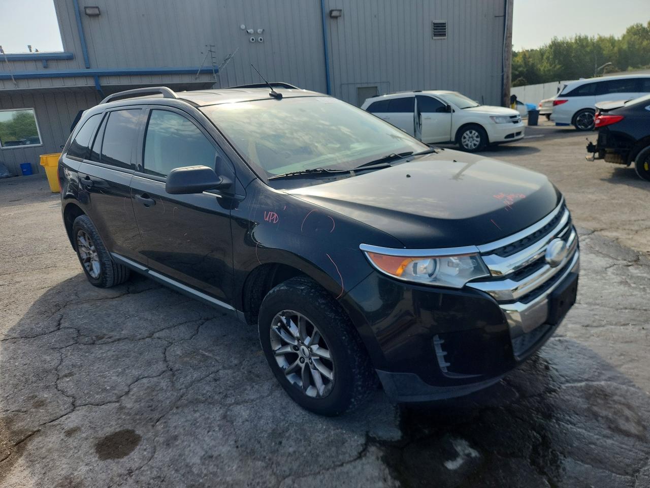 2013 Ford Edge Se Black vin: 2FMDK3GC6DBE30287