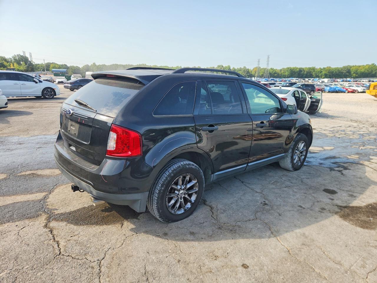 2013 Ford Edge Se Black vin: 2FMDK3GC6DBE30287