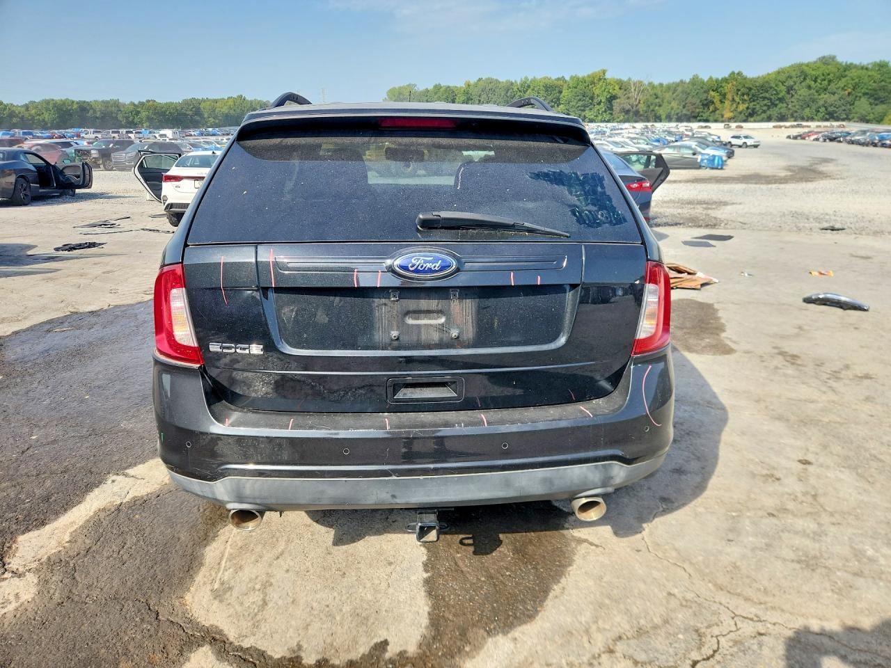 2013 Ford Edge Se Black vin: 2FMDK3GC6DBE30287