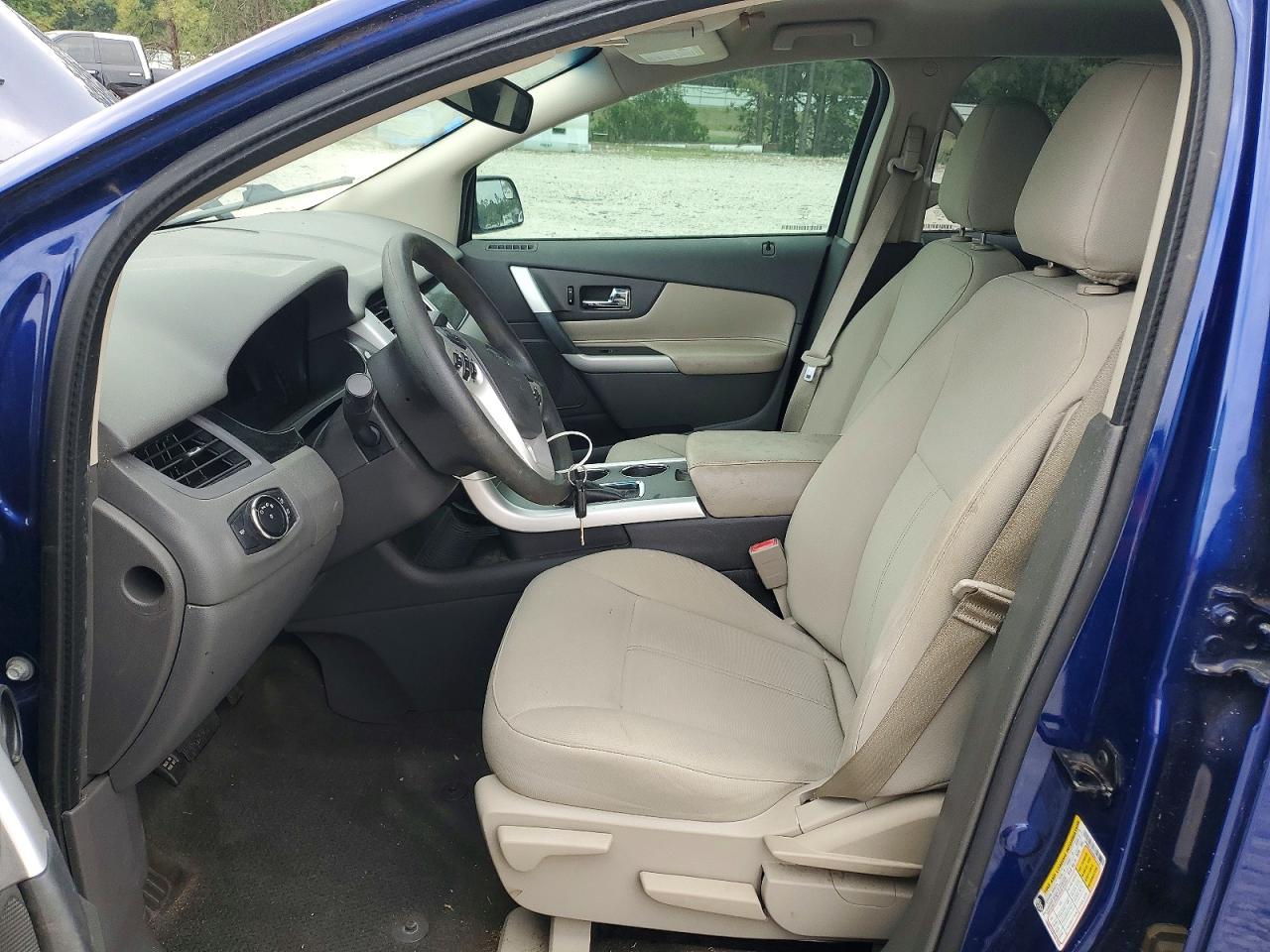 2014 Ford Edge Se Синий vin: 2FMDK3GC6EBA10157