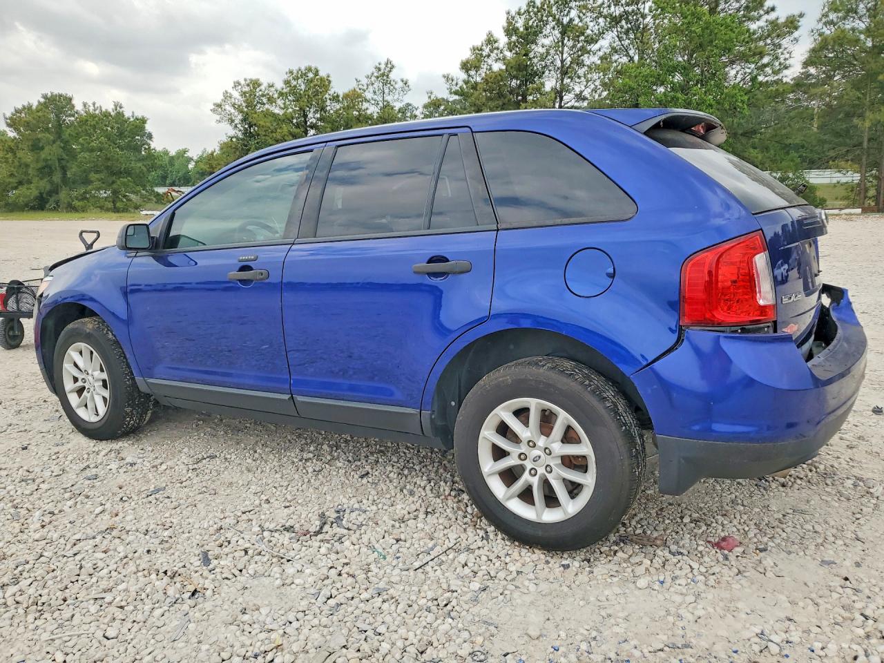 2014 Ford Edge Se Синий vin: 2FMDK3GC6EBA10157