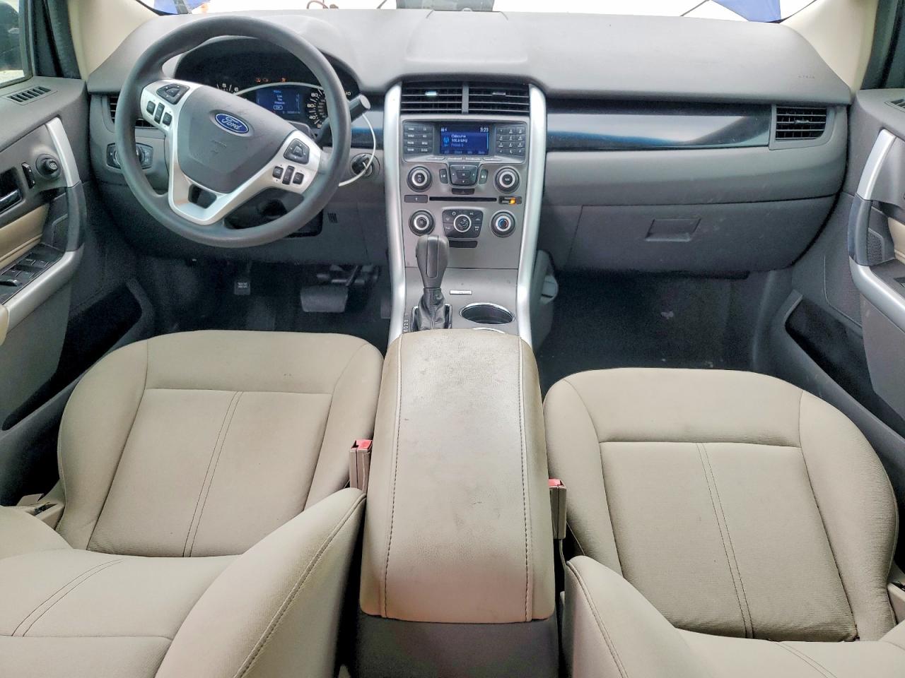 2014 Ford Edge Se Синий vin: 2FMDK3GC6EBA10157