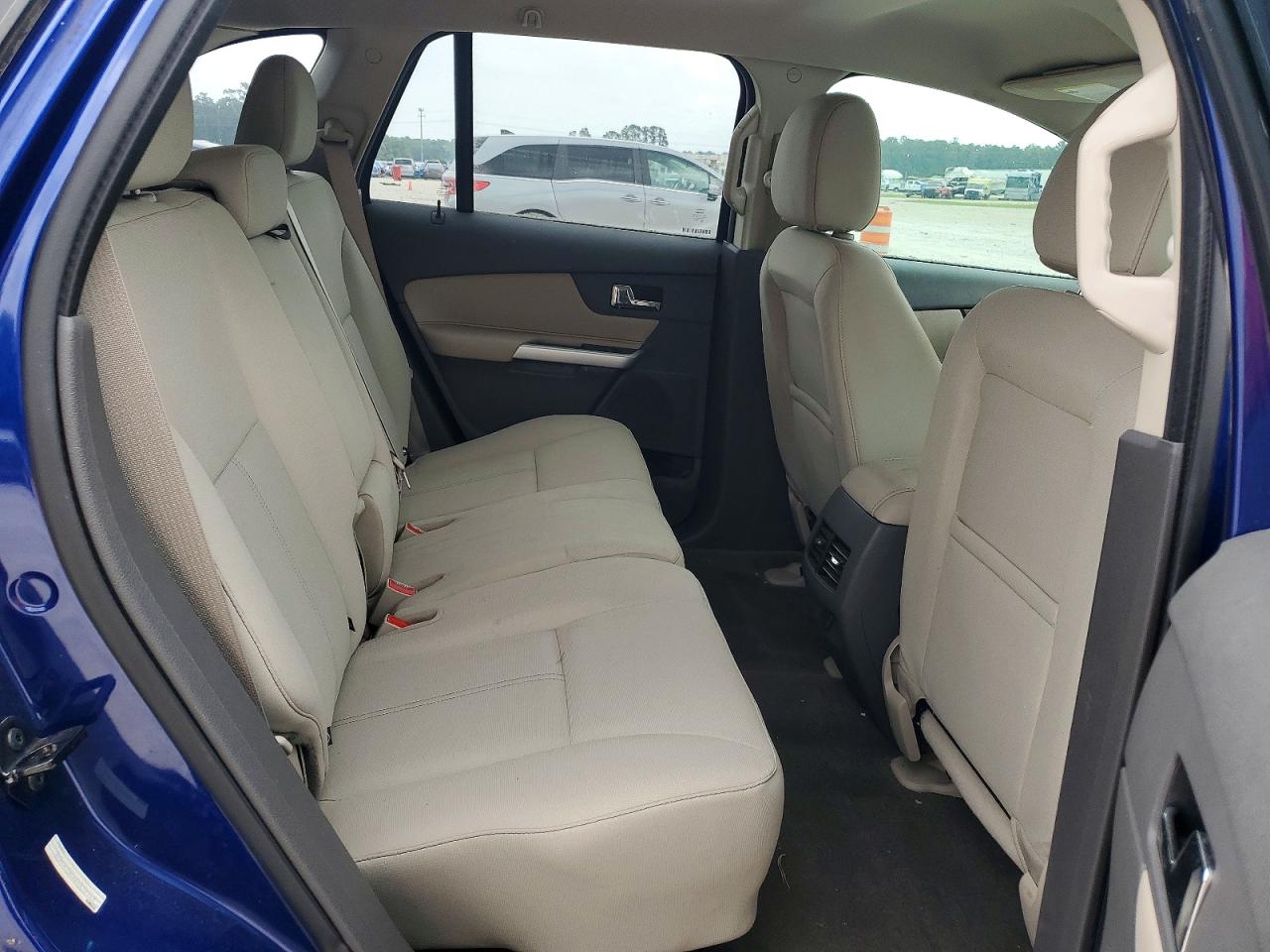 2014 Ford Edge Se Синий vin: 2FMDK3GC6EBA10157