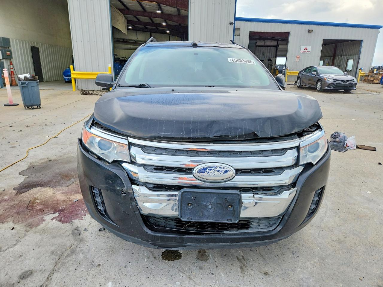 2014 Ford Edge Se Black vin: 2FMDK3GC6EBA23166