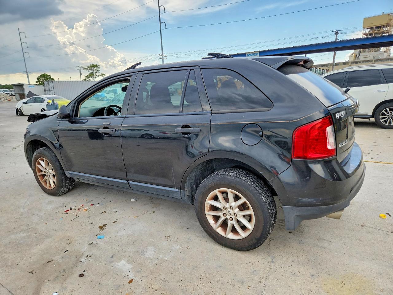 2014 Ford Edge Se Black vin: 2FMDK3GC6EBA23166