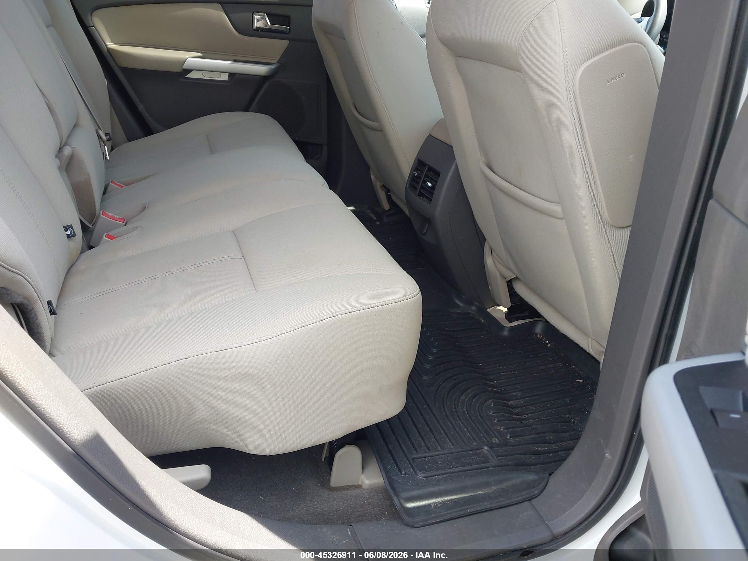 2014 Ford Edge Se Белый vin: 2FMDK3GC6EBA32658