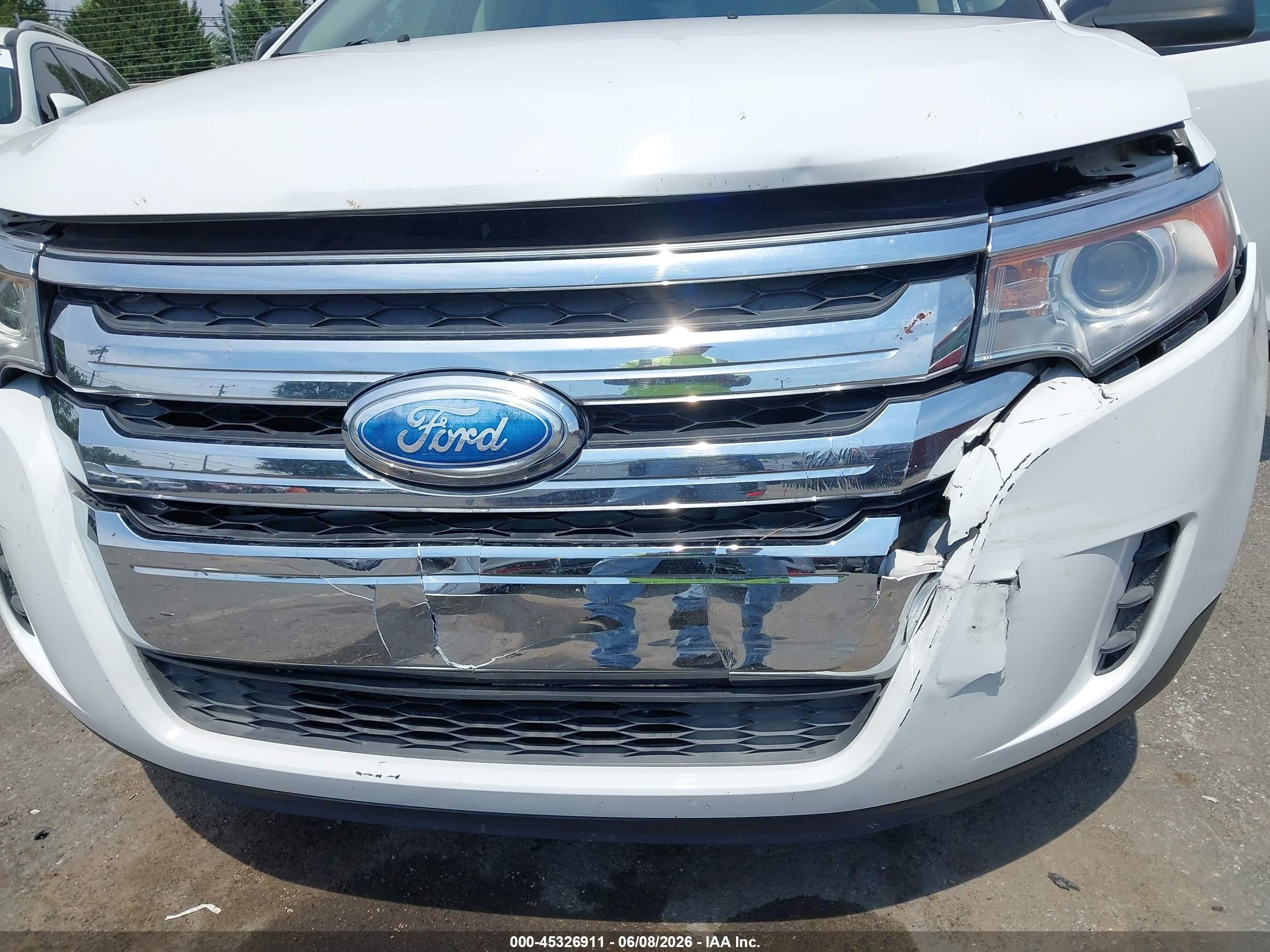 2014 Ford Edge Se Белый vin: 2FMDK3GC6EBA32658