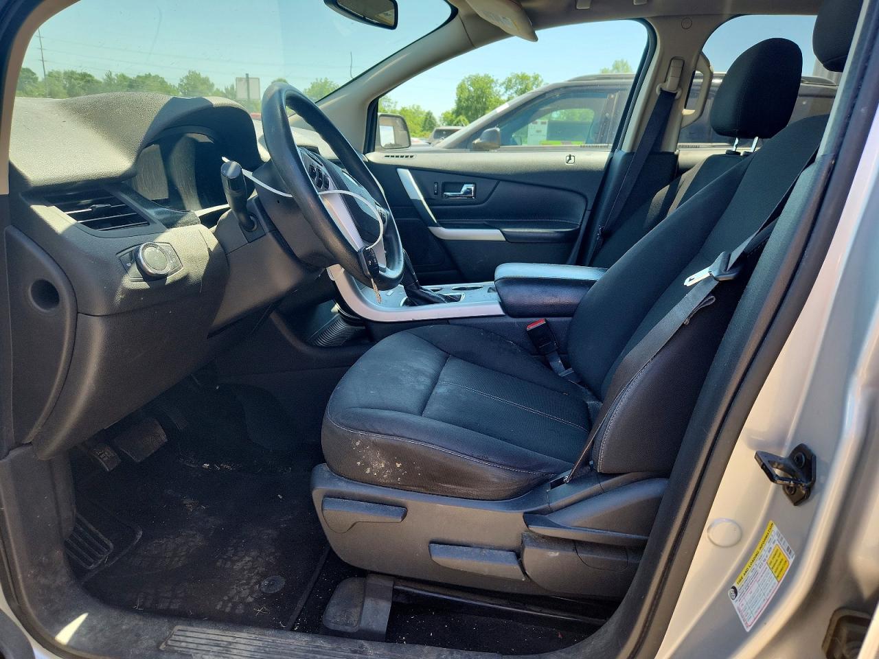 2014 Ford Edge Se Silver vin: 2FMDK3GC6EBA89569