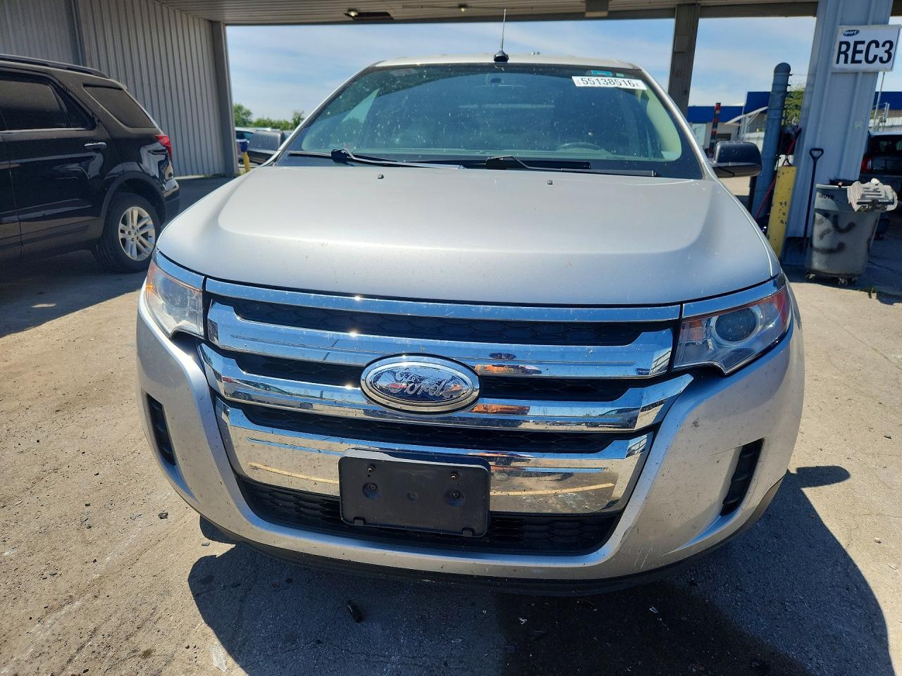 2014 Ford Edge Se Silver vin: 2FMDK3GC6EBA89569