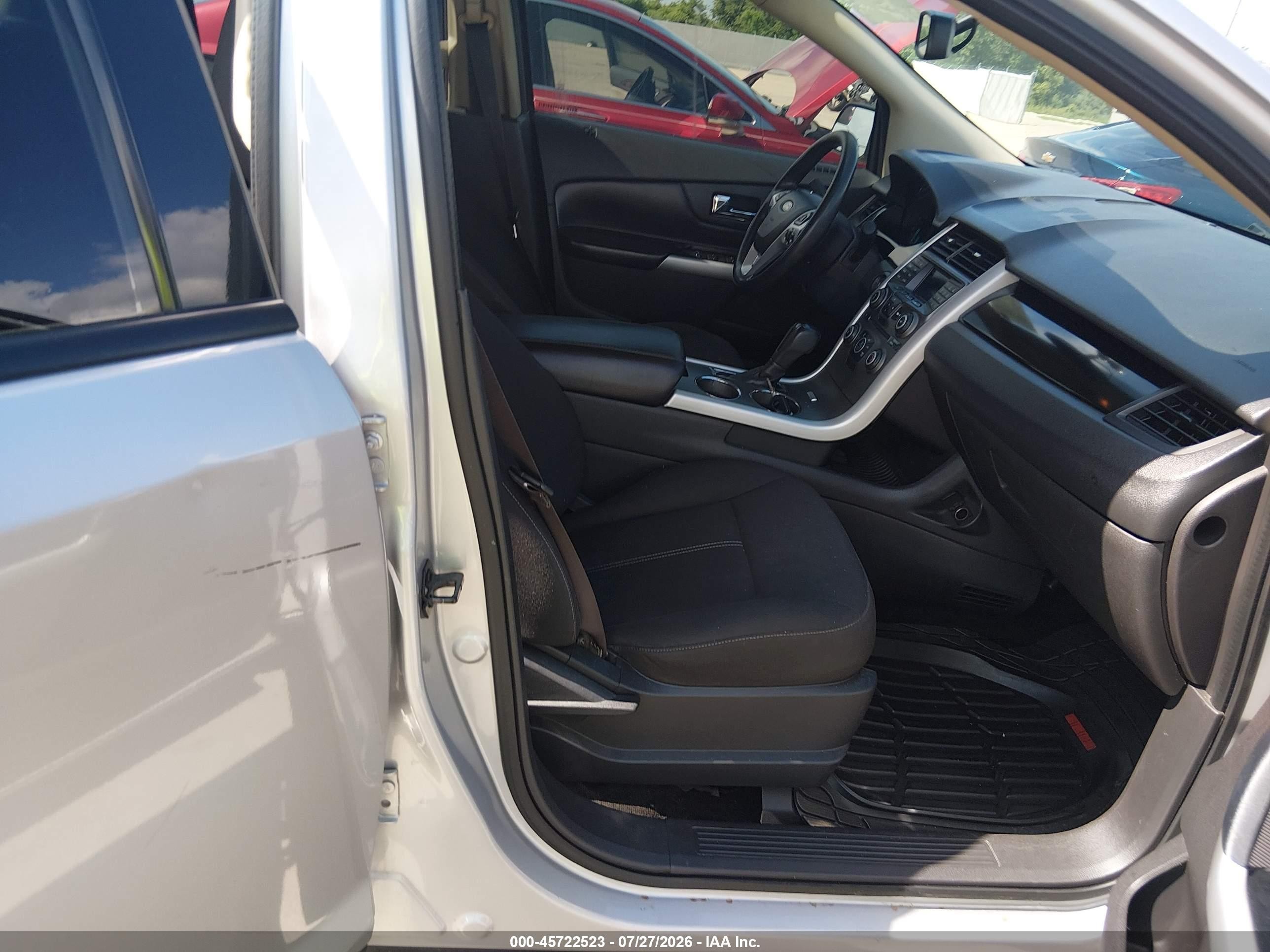 2014 Ford Edge Se Silver vin: 2FMDK3GC6EBA96053
