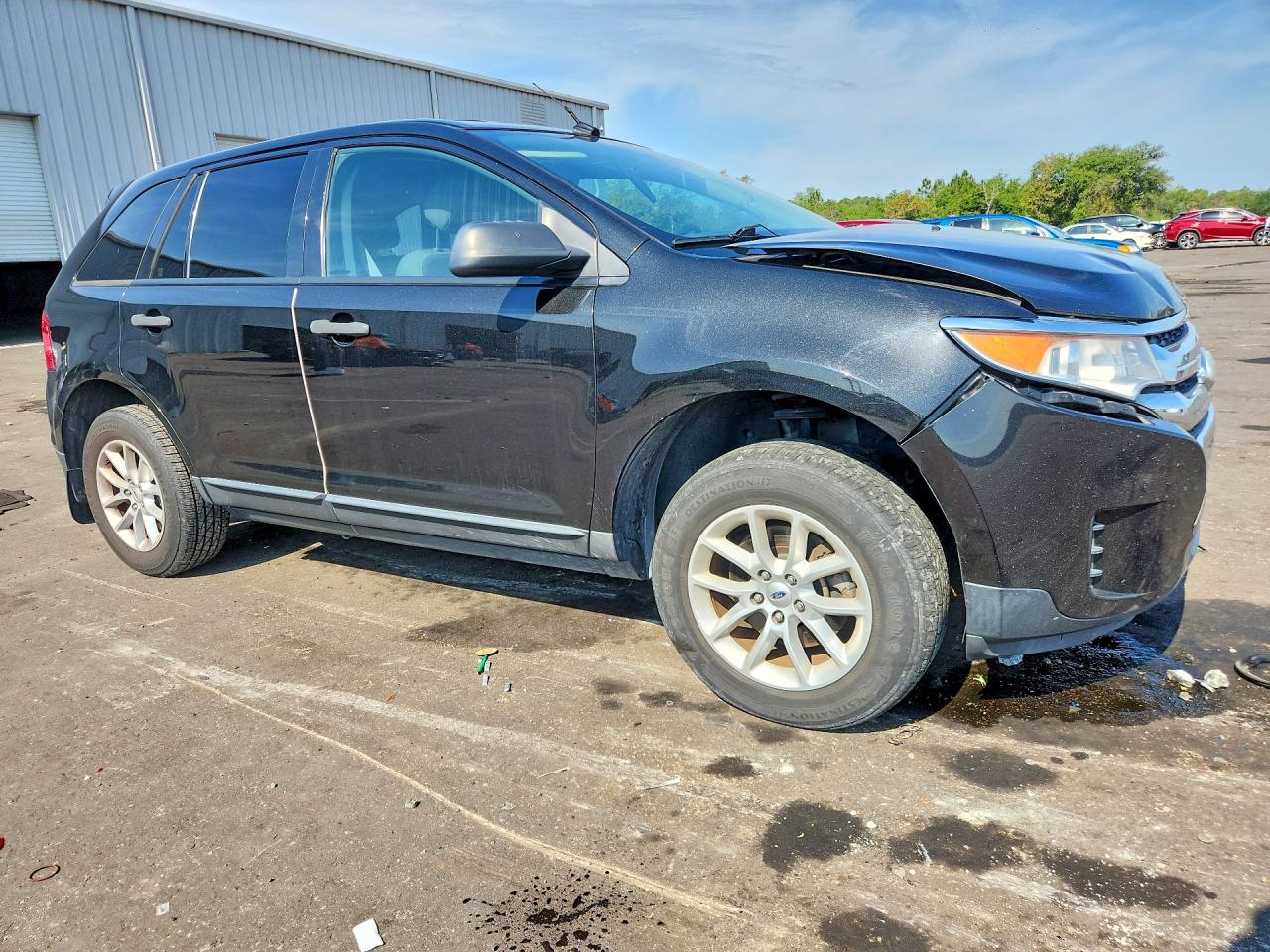 2014 Ford Edge Se Black vin: 2FMDK3GC6EBB17063