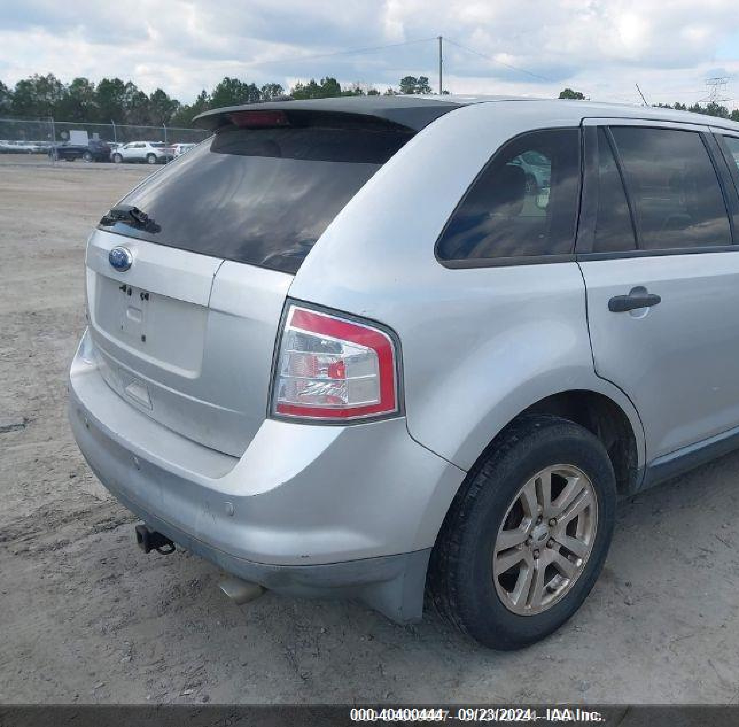 2010 Ford Edge Se Silver vin: 2FMDK3GC7ABA07326