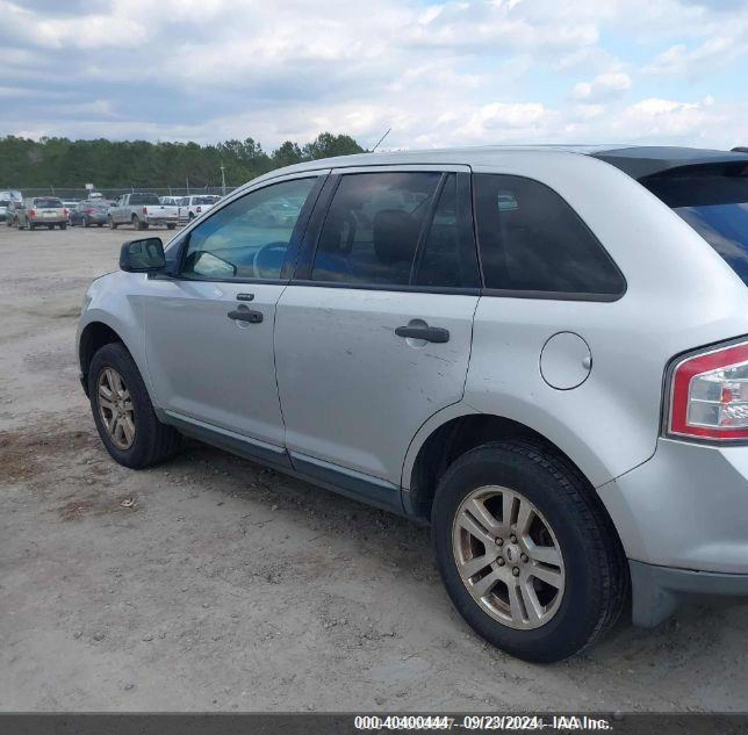 2010 Ford Edge Se Silver vin: 2FMDK3GC7ABA07326