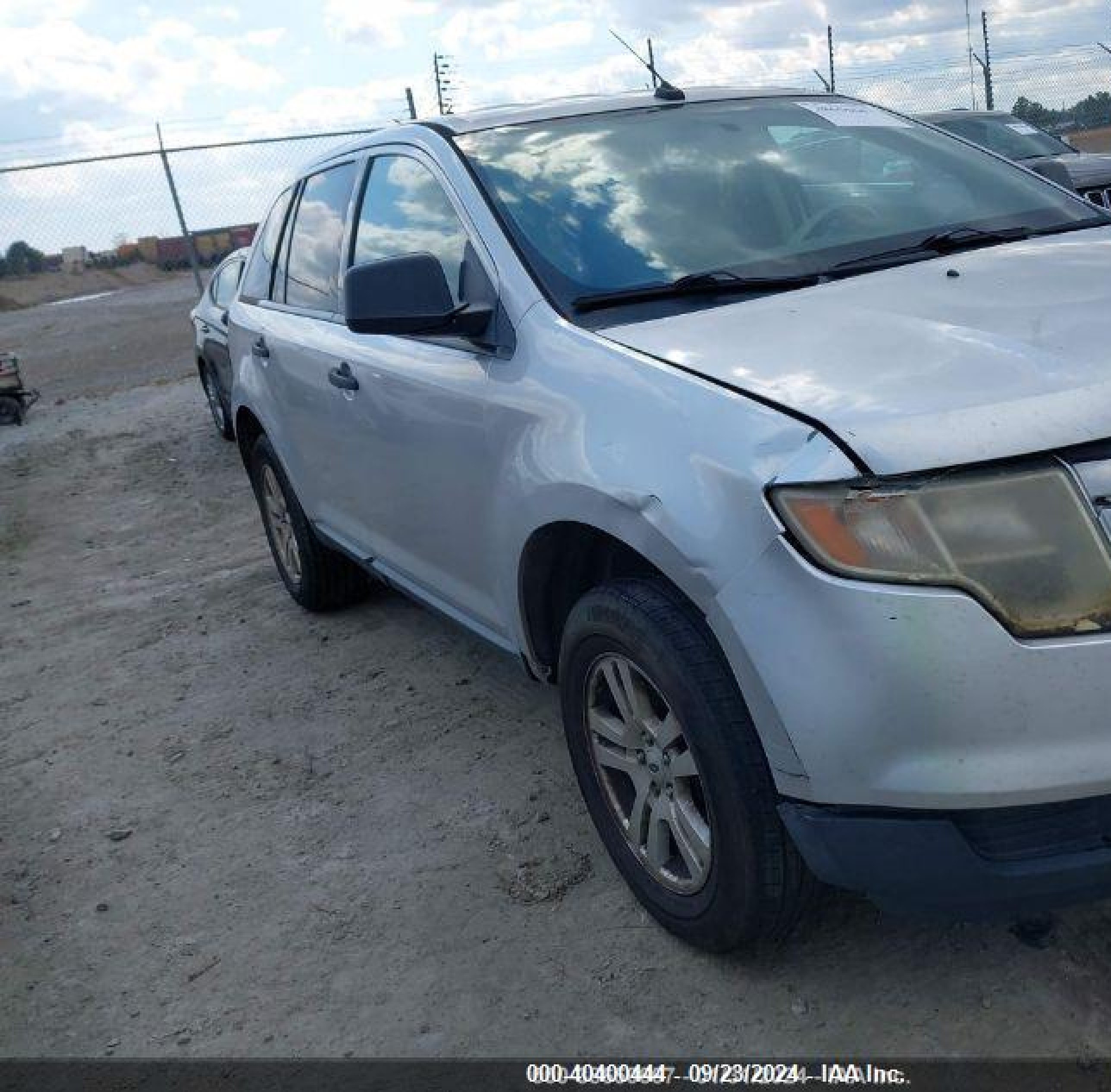 2010 Ford Edge Se Silver vin: 2FMDK3GC7ABA07326
