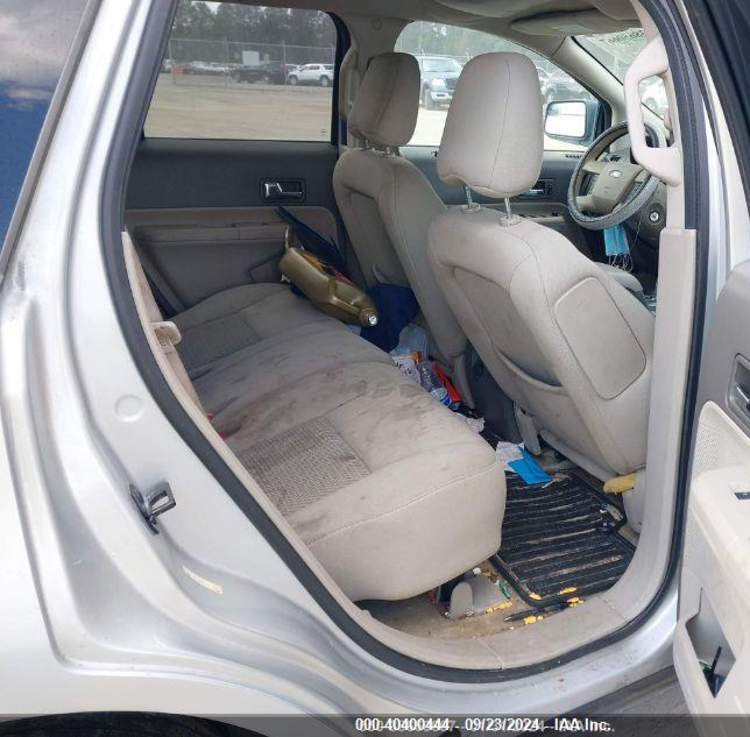 2010 Ford Edge Se Silver vin: 2FMDK3GC7ABA07326