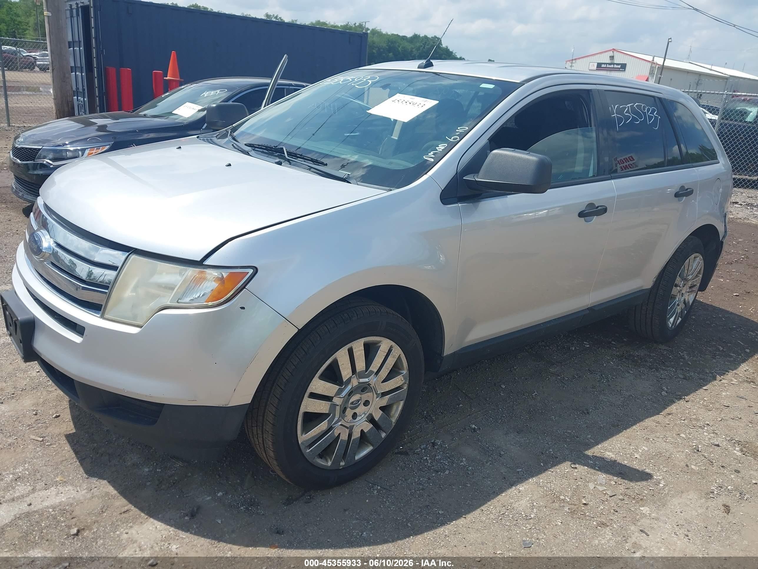 2010 Ford Edge Se Gray vin: 2FMDK3GC7ABB55587