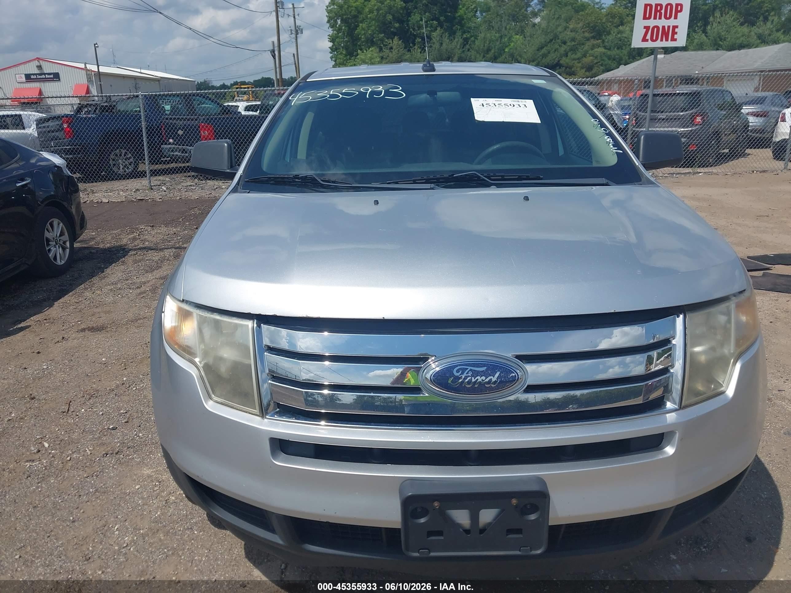 2010 Ford Edge Se Gray vin: 2FMDK3GC7ABB55587