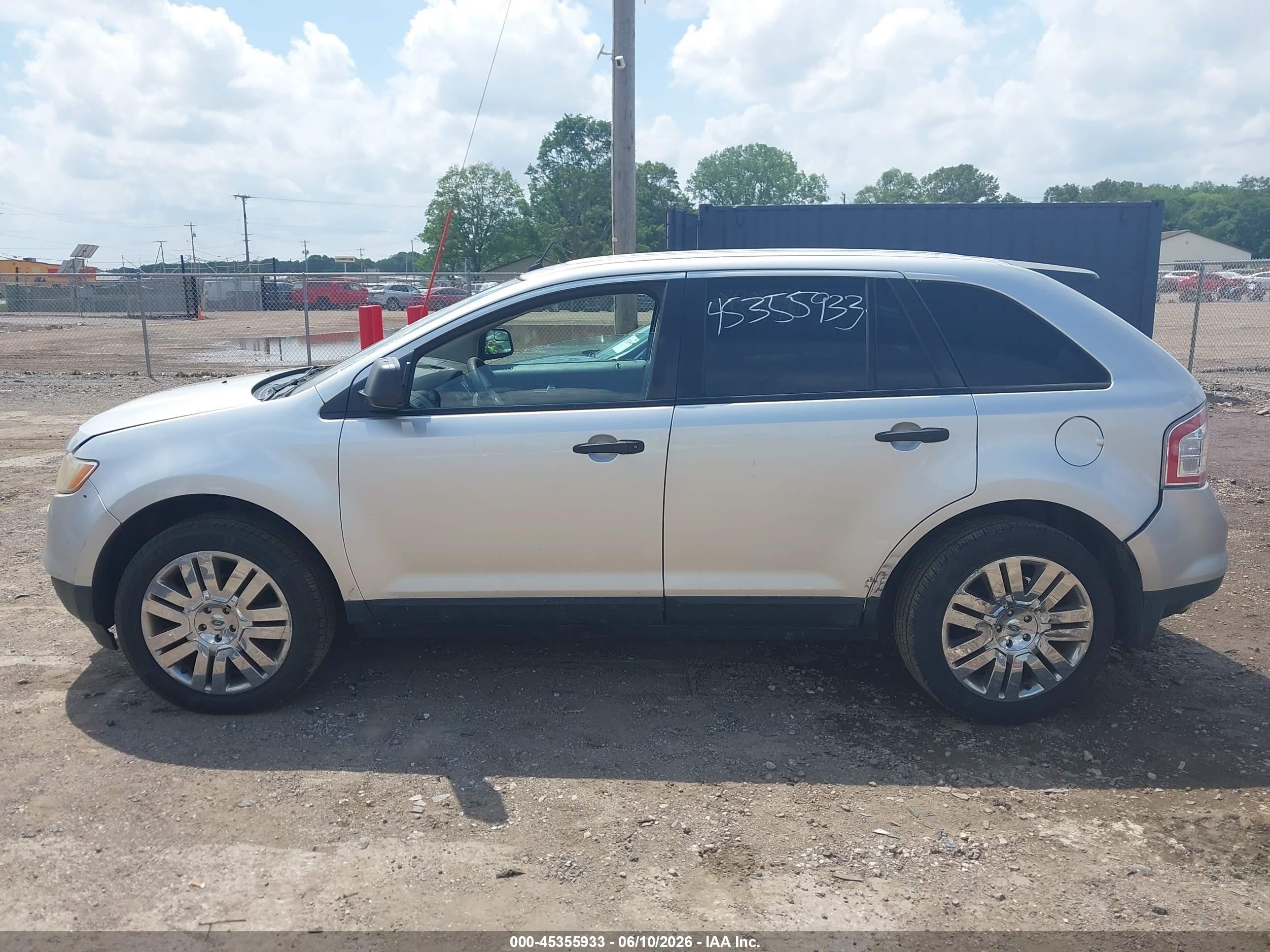 2010 Ford Edge Se Gray vin: 2FMDK3GC7ABB55587