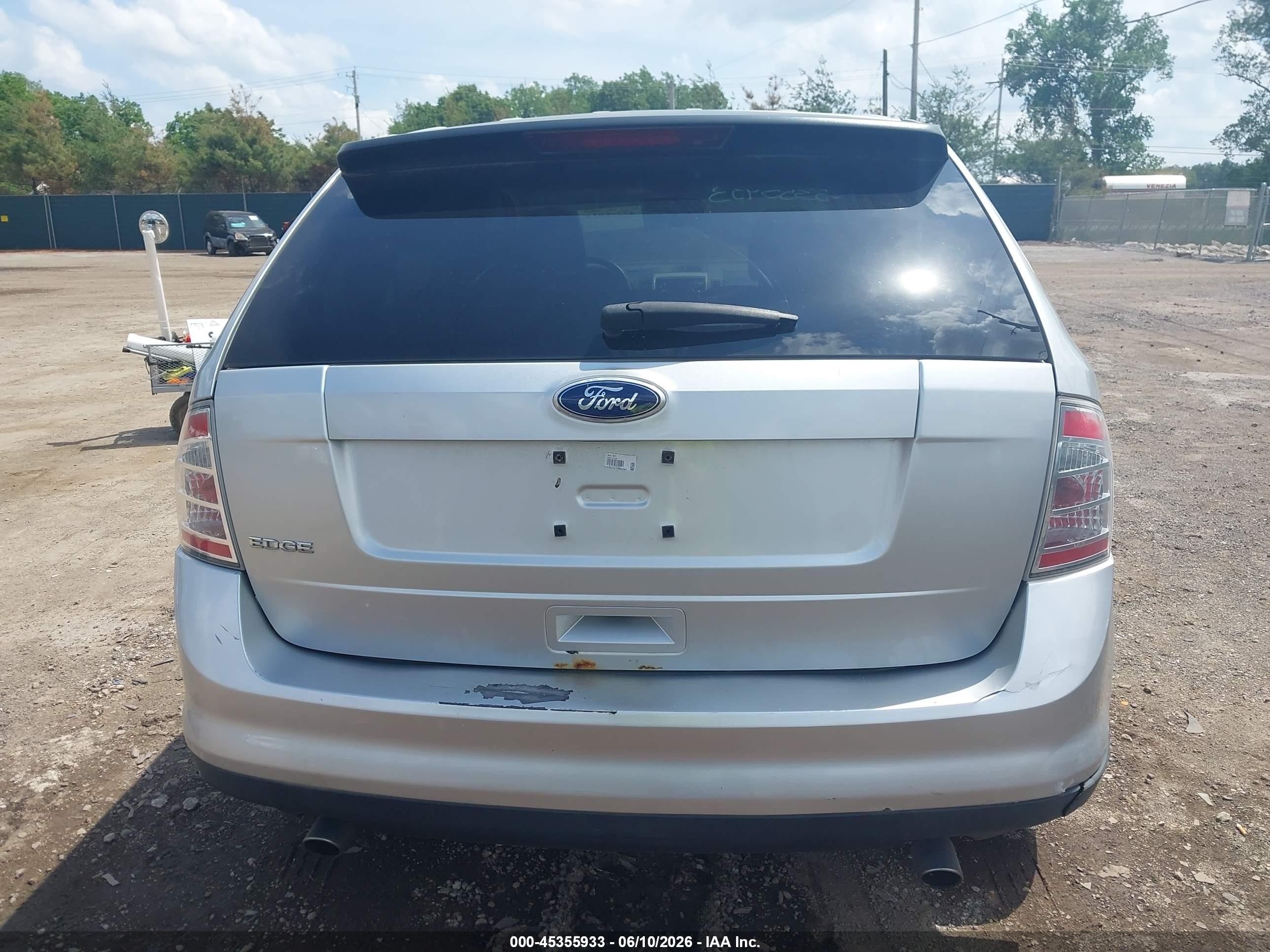 2010 Ford Edge Se Gray vin: 2FMDK3GC7ABB55587