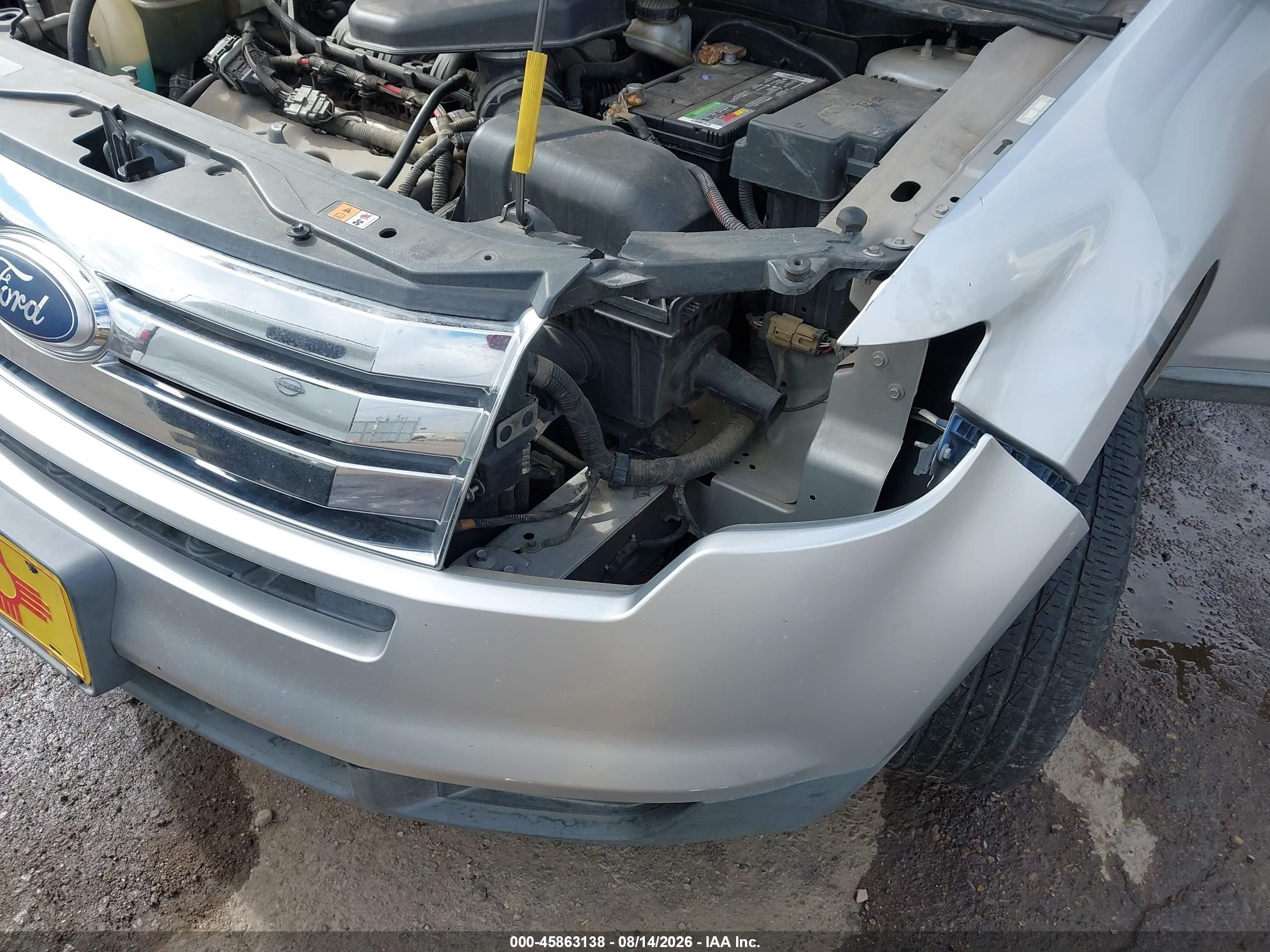 2010 Ford Edge Se Silver vin: 2FMDK3GC7ABB75094