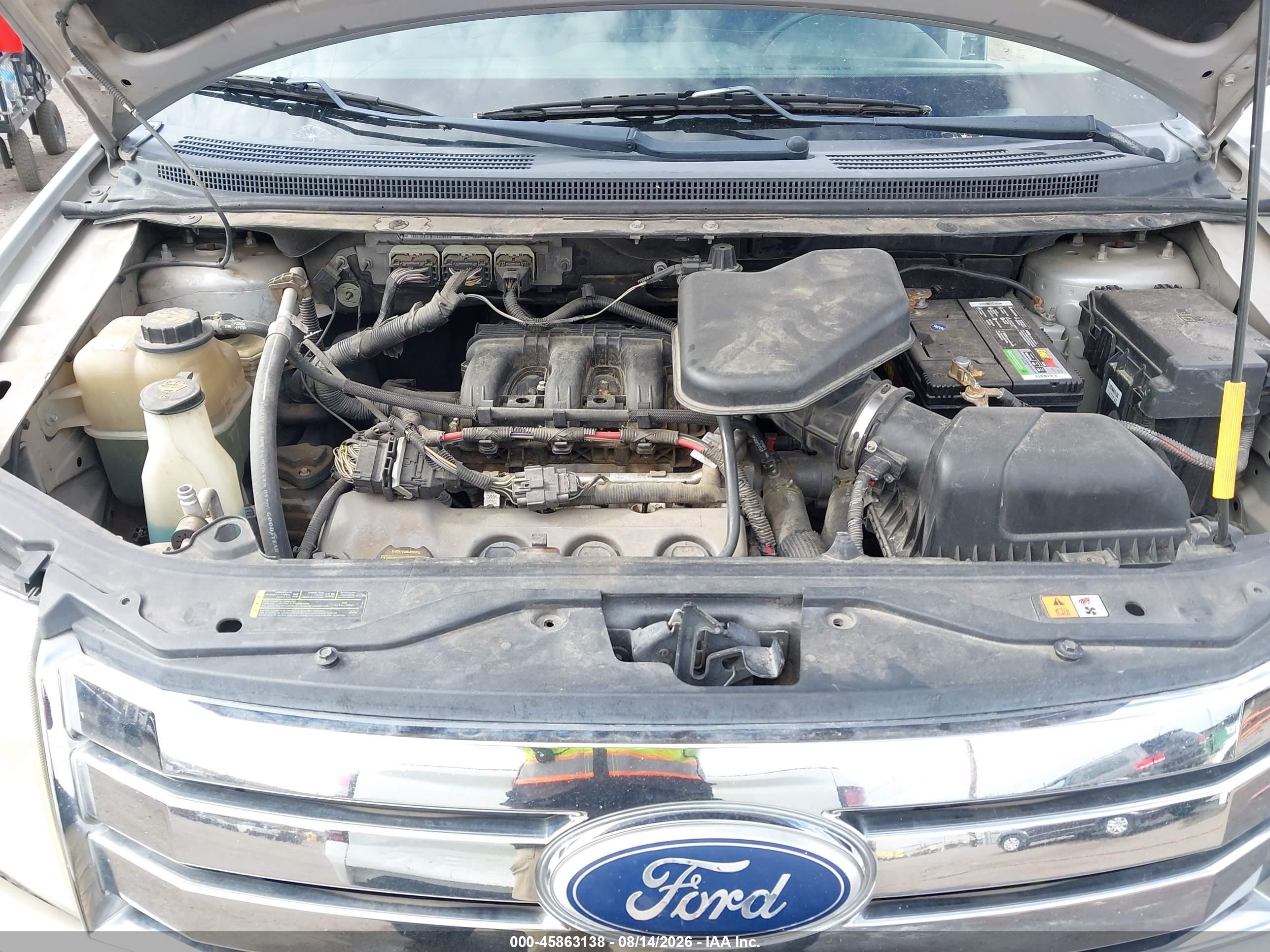 2010 Ford Edge Se Silver vin: 2FMDK3GC7ABB75094
