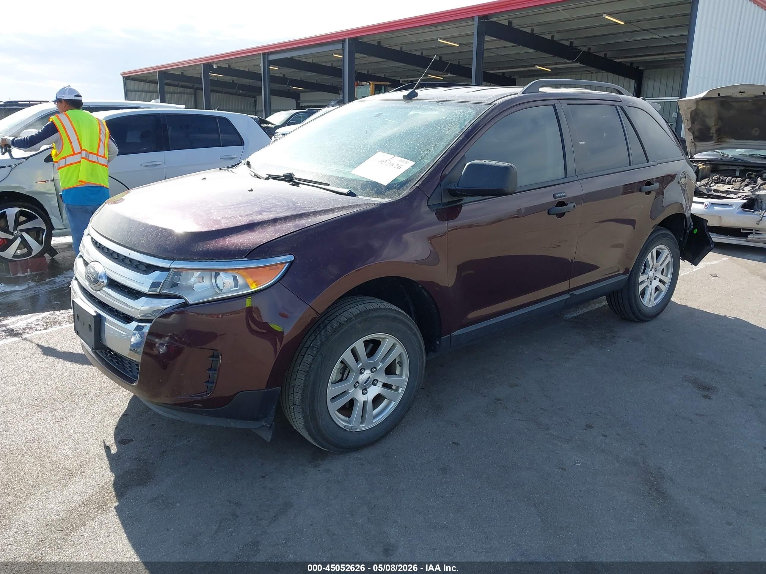 2011 Ford Edge Se Maroon vin: 2FMDK3GC7BBA27092
