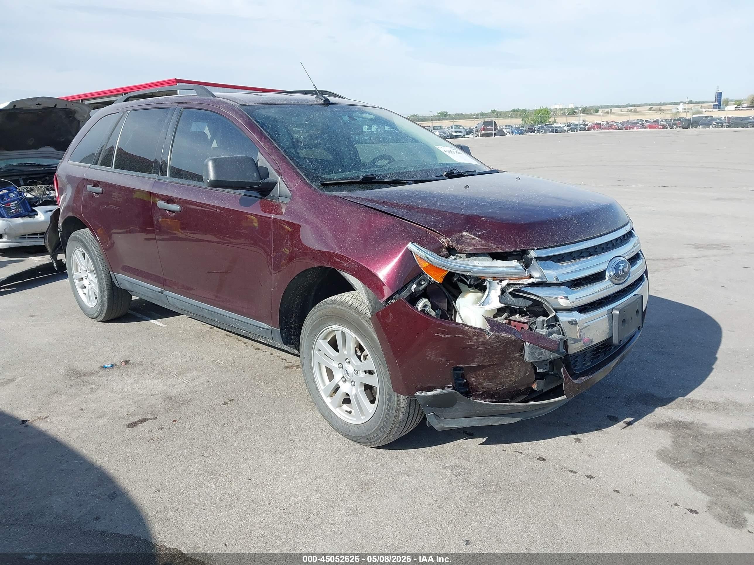 2011 Ford Edge Se Maroon vin: 2FMDK3GC7BBA27092