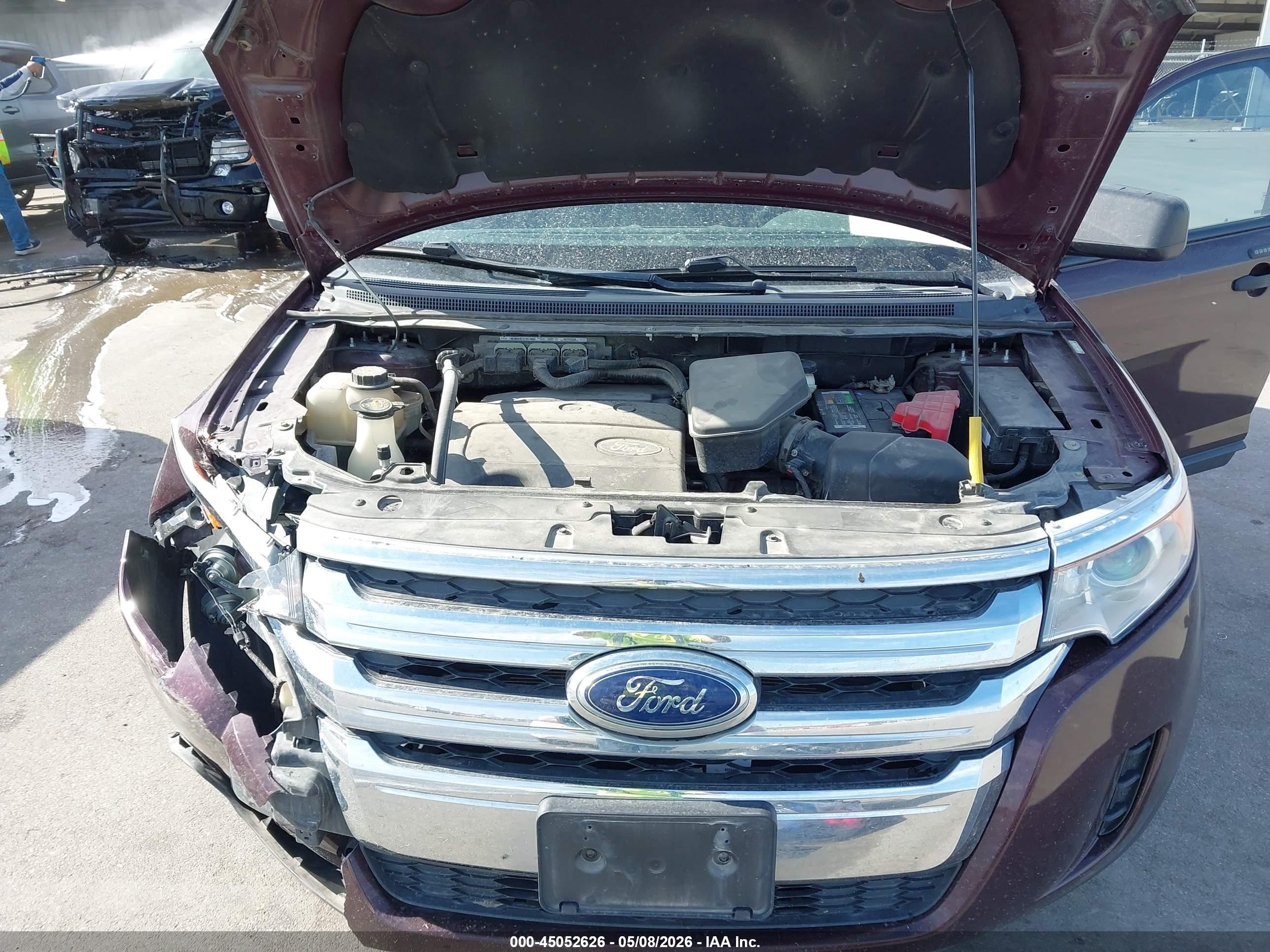2011 Ford Edge Se Maroon vin: 2FMDK3GC7BBA27092