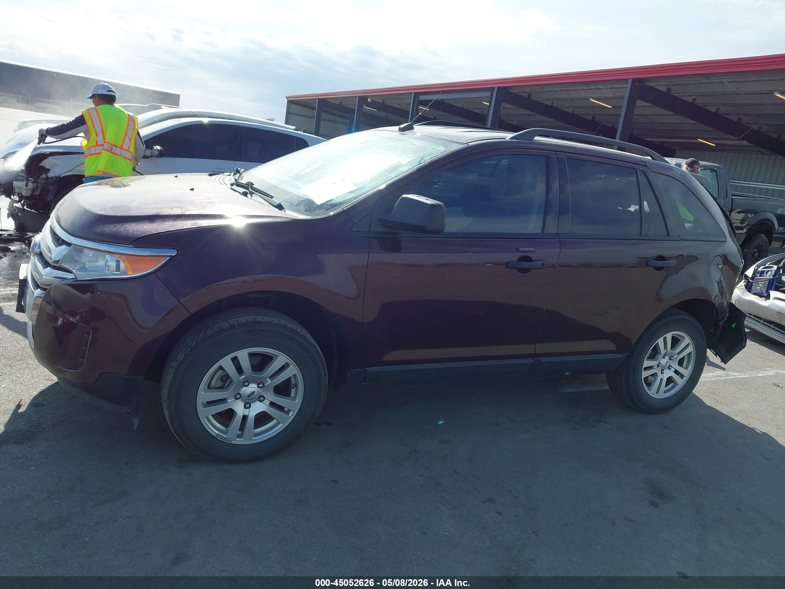 2011 Ford Edge Se Maroon vin: 2FMDK3GC7BBA27092