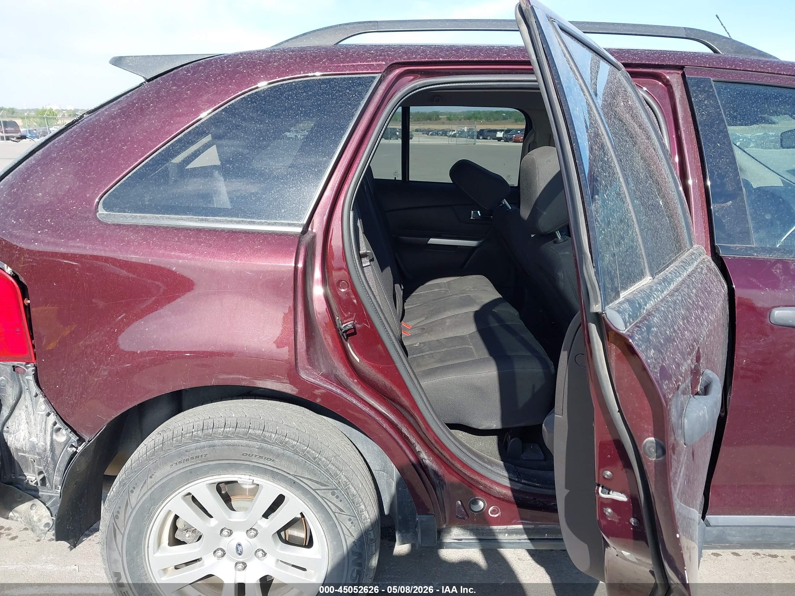 2011 Ford Edge Se Maroon vin: 2FMDK3GC7BBA27092